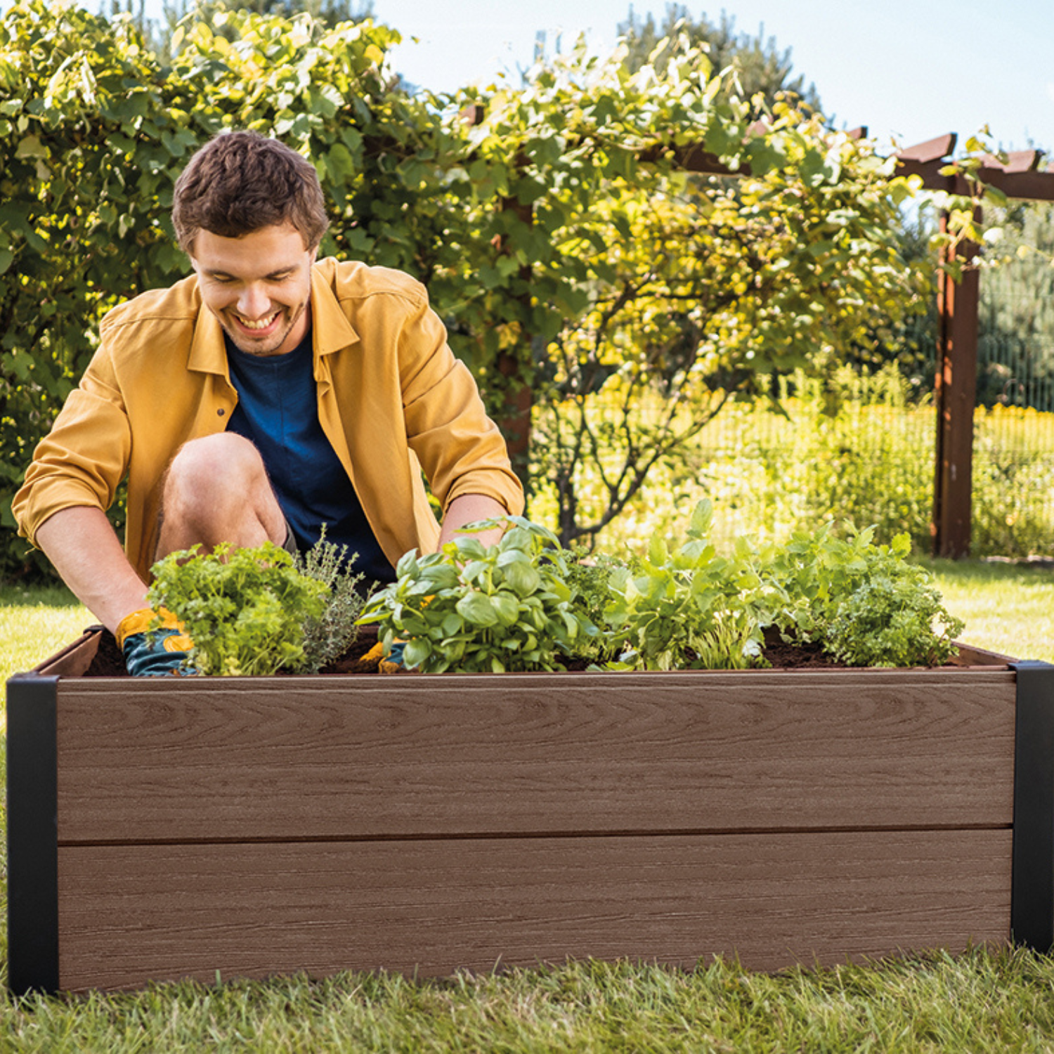 Keter Maple Garden Bed — vyvýšený záhon 106×50 cm, hnědý