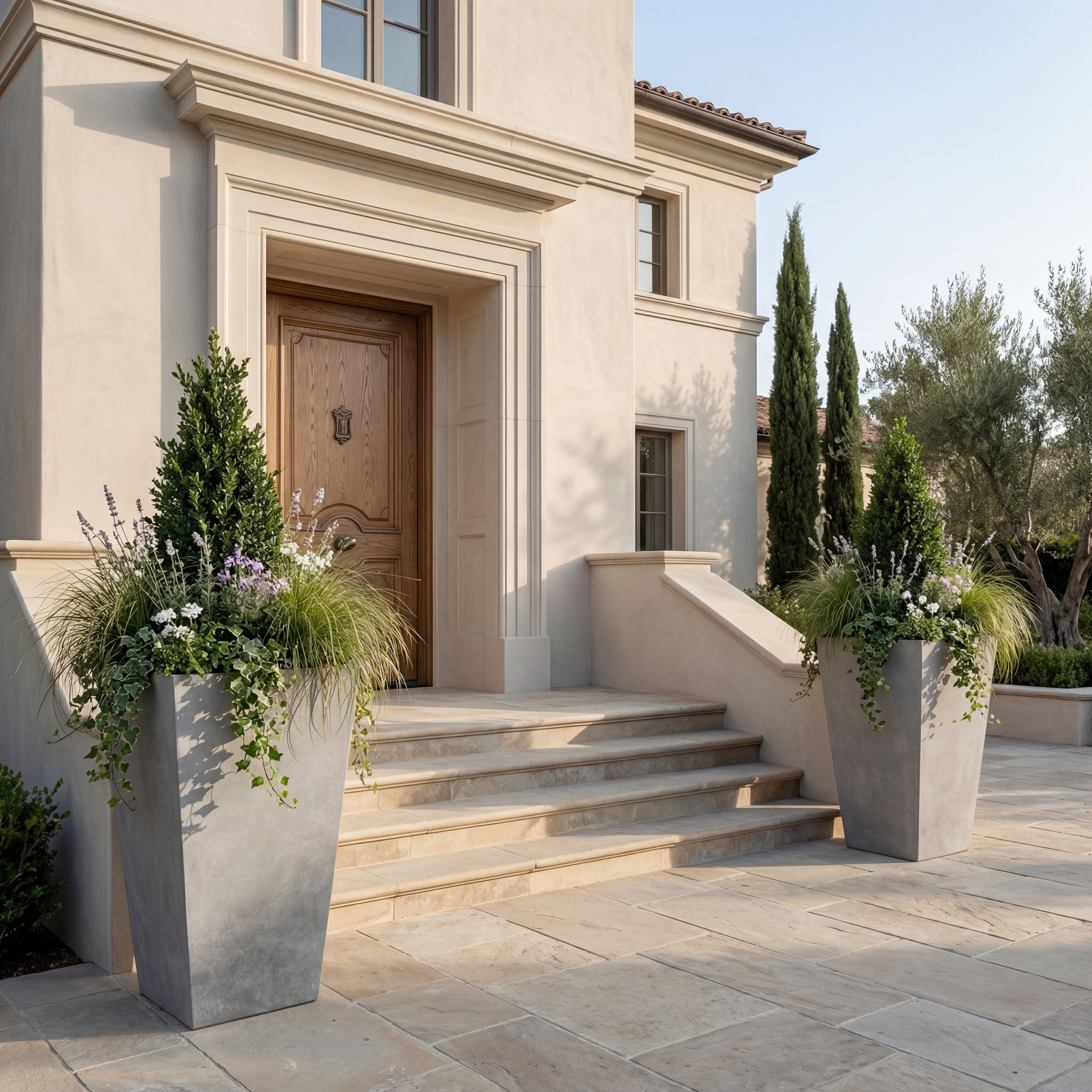 Betonový květináč AERIS - doplňující náhled