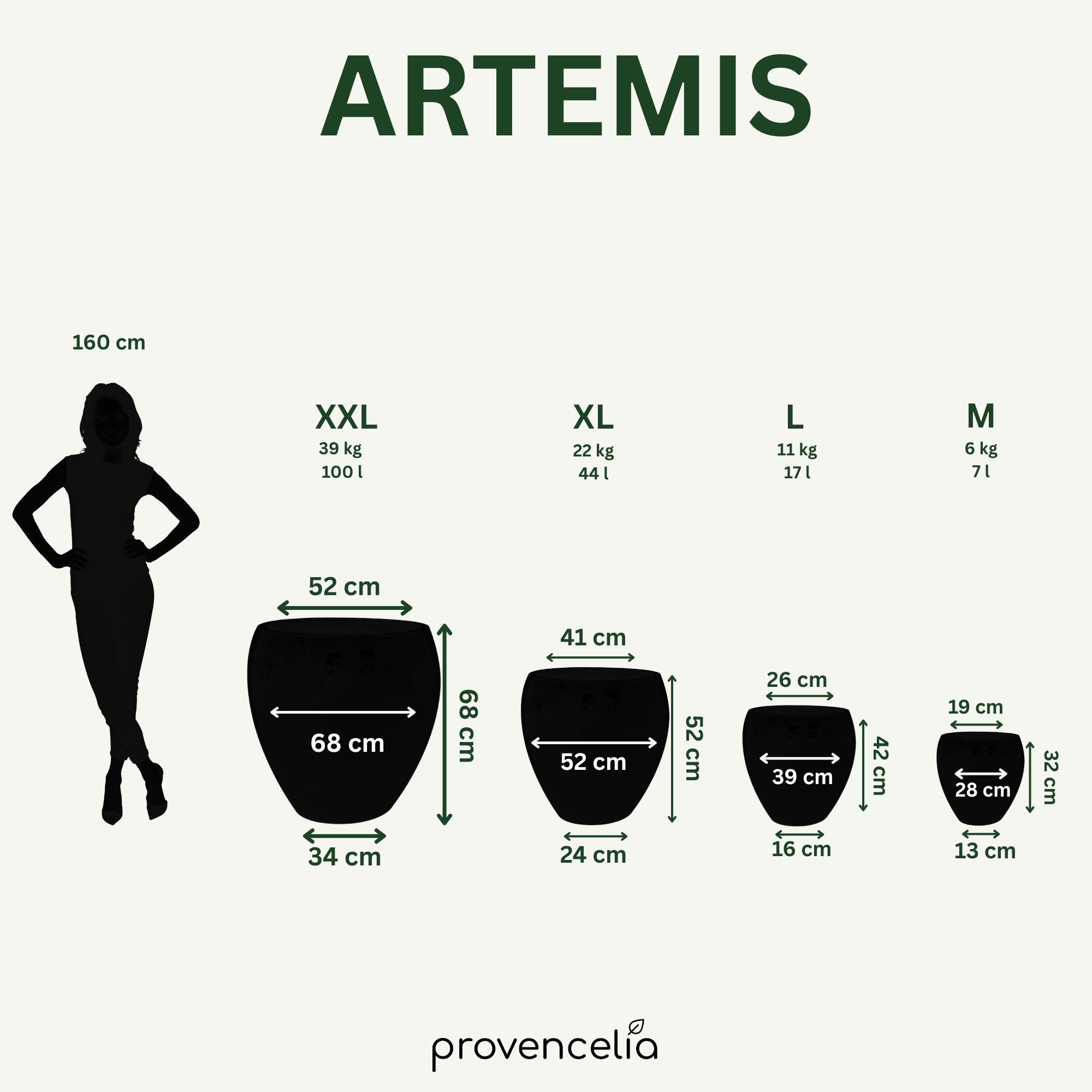 Keramický květináč Artemis Broušený bronz – ručně vyráběný glazovaný květináč z terakoty