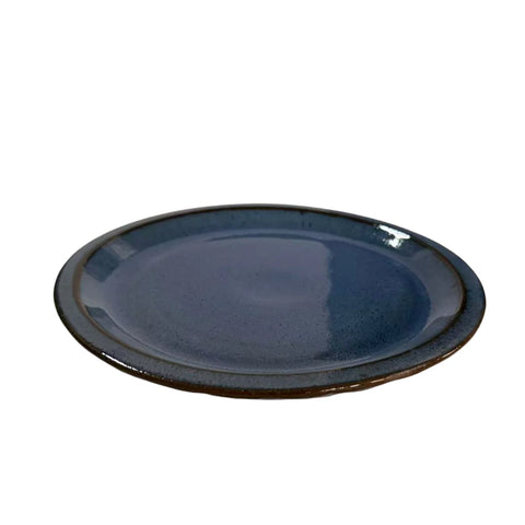 Untersetzer für Blumentopf – Antikblau