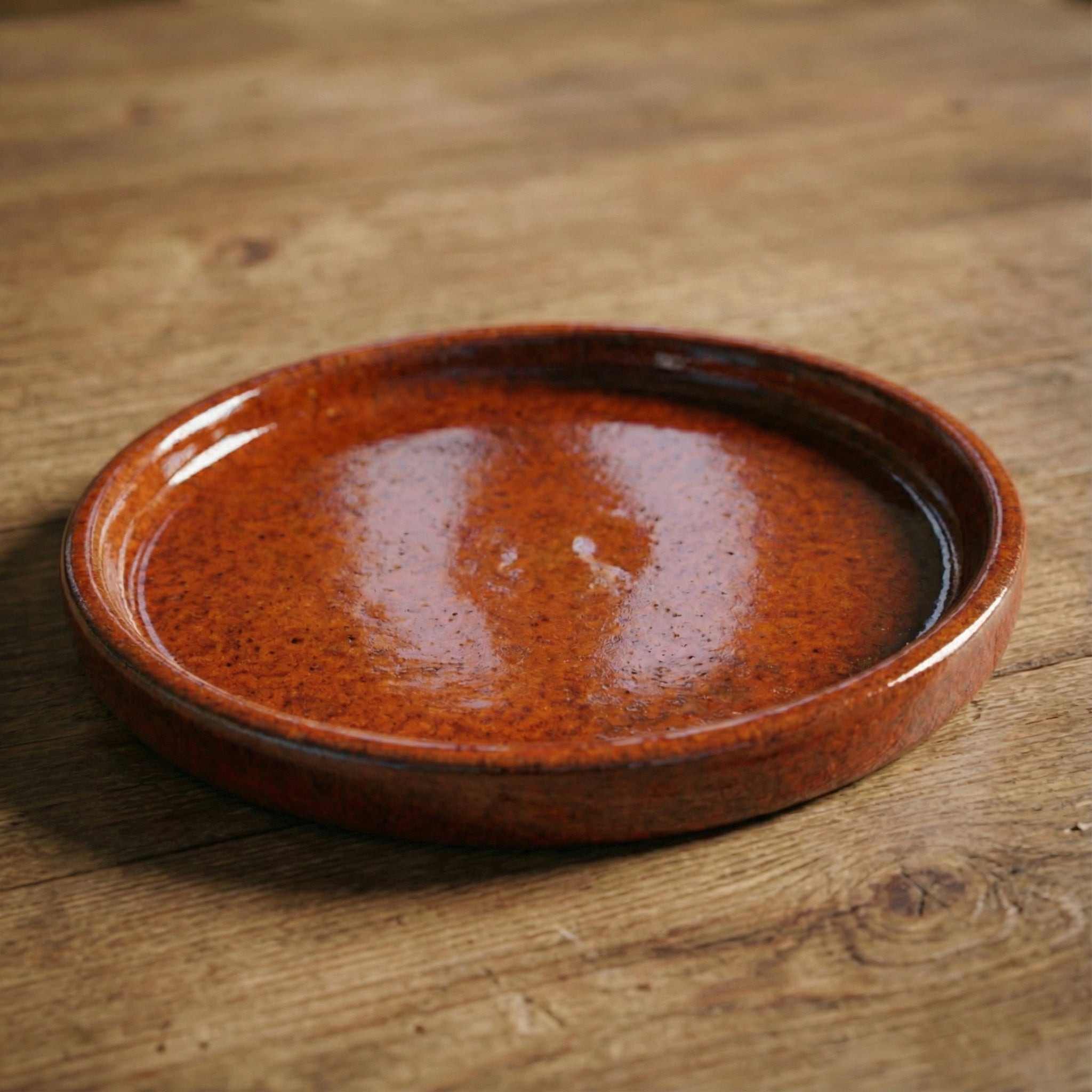 Podmiska pod květináč - Tropická oranžová