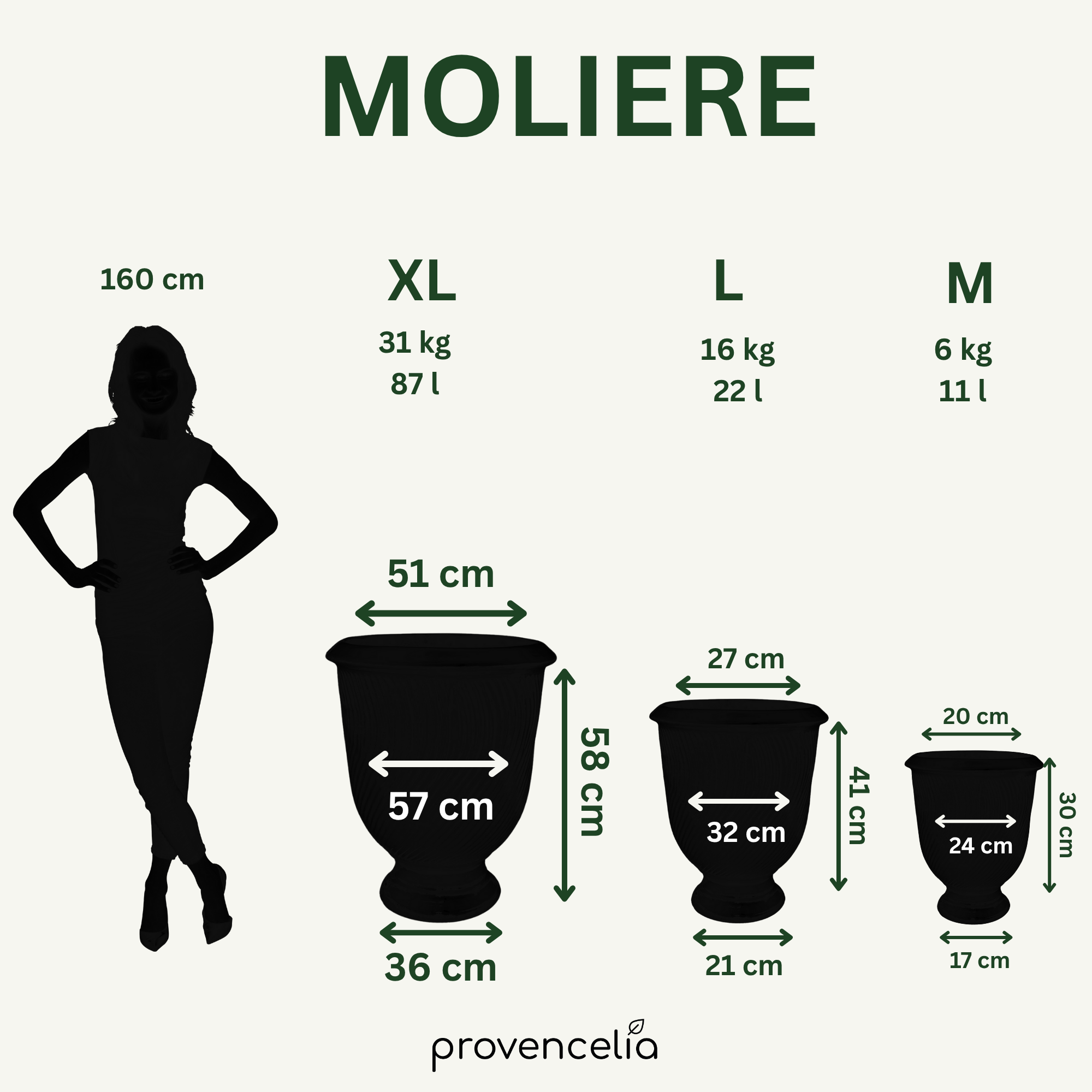 Keramik-Pflanzkübel MOLIÉRE - Imperialrot