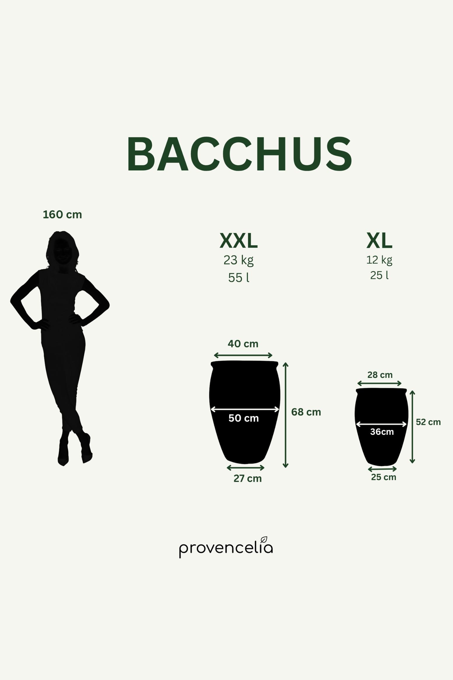 Keramik-Blumentopf BACCHUS – Herbstorange