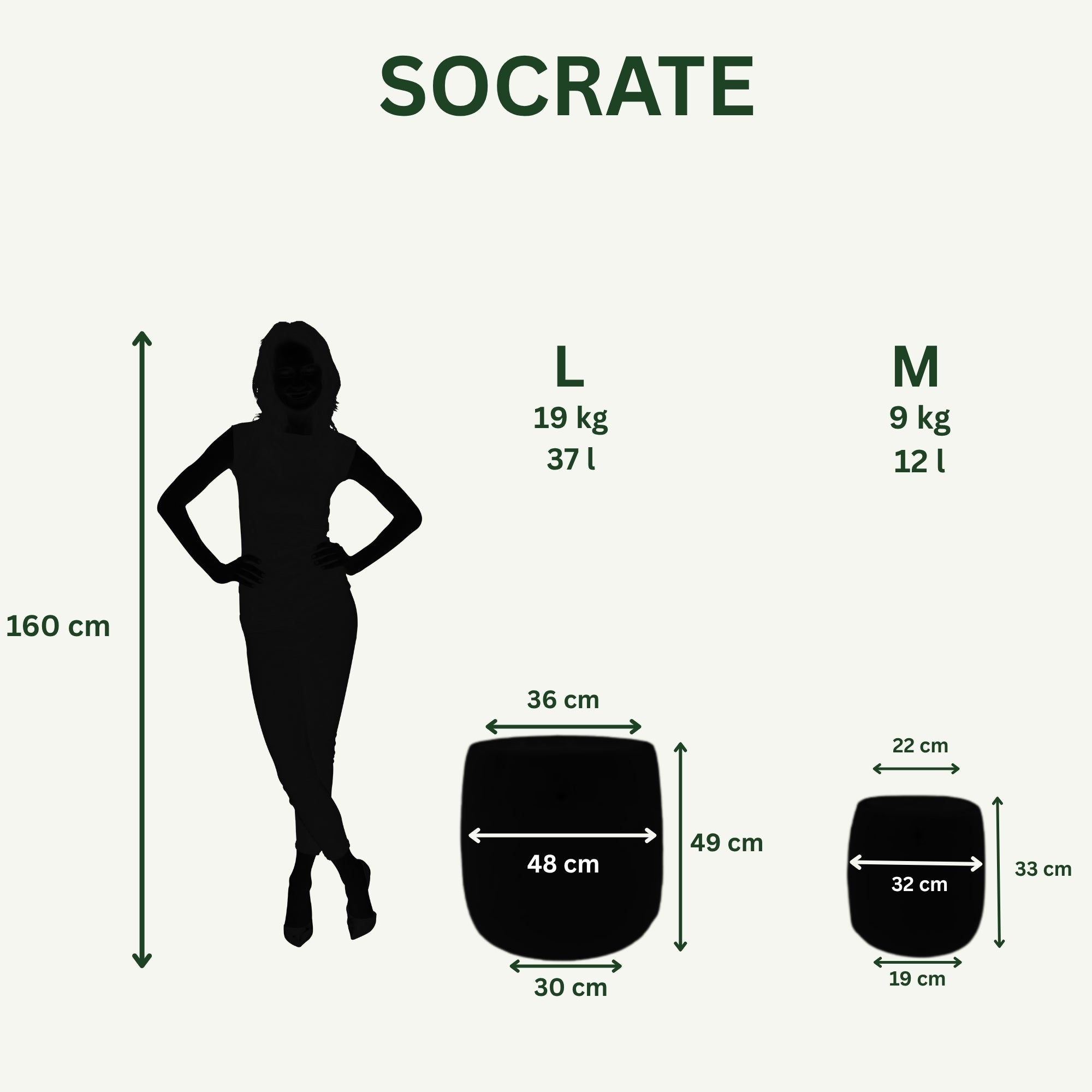Keramik-Blumentopf SOCRATE - Azurblau