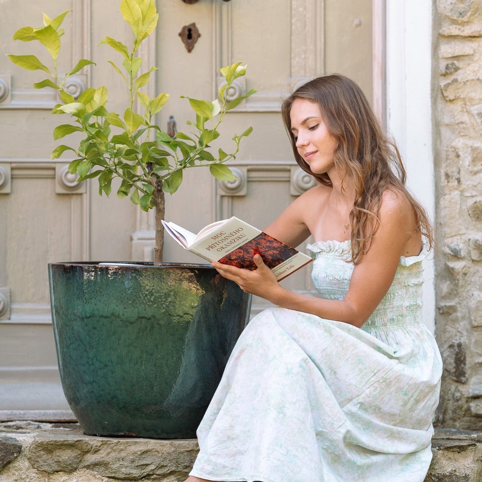 Keramický květináč LANCELOT - Nefritová