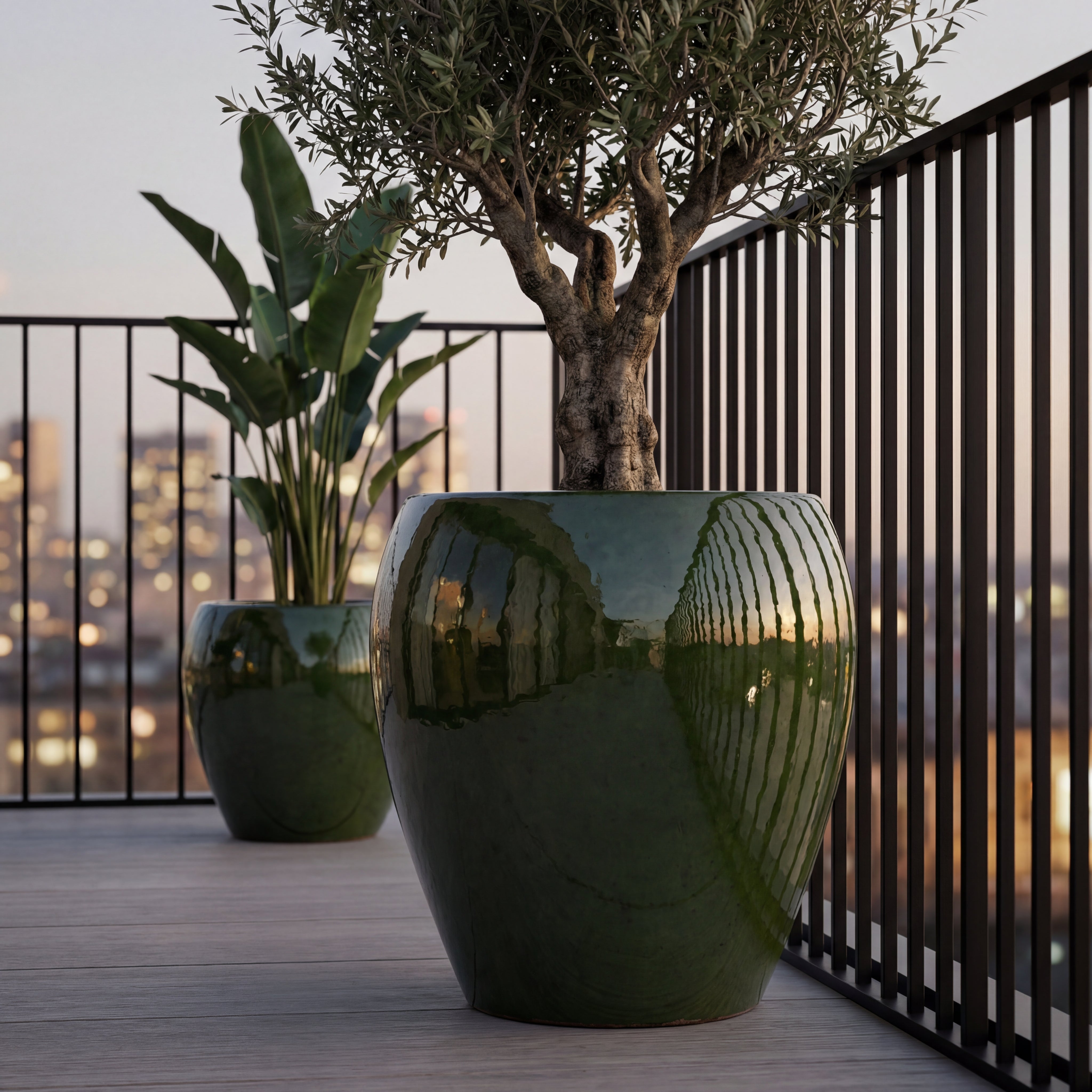 Keramický květináč LAFONTAINE - doplňující náhled