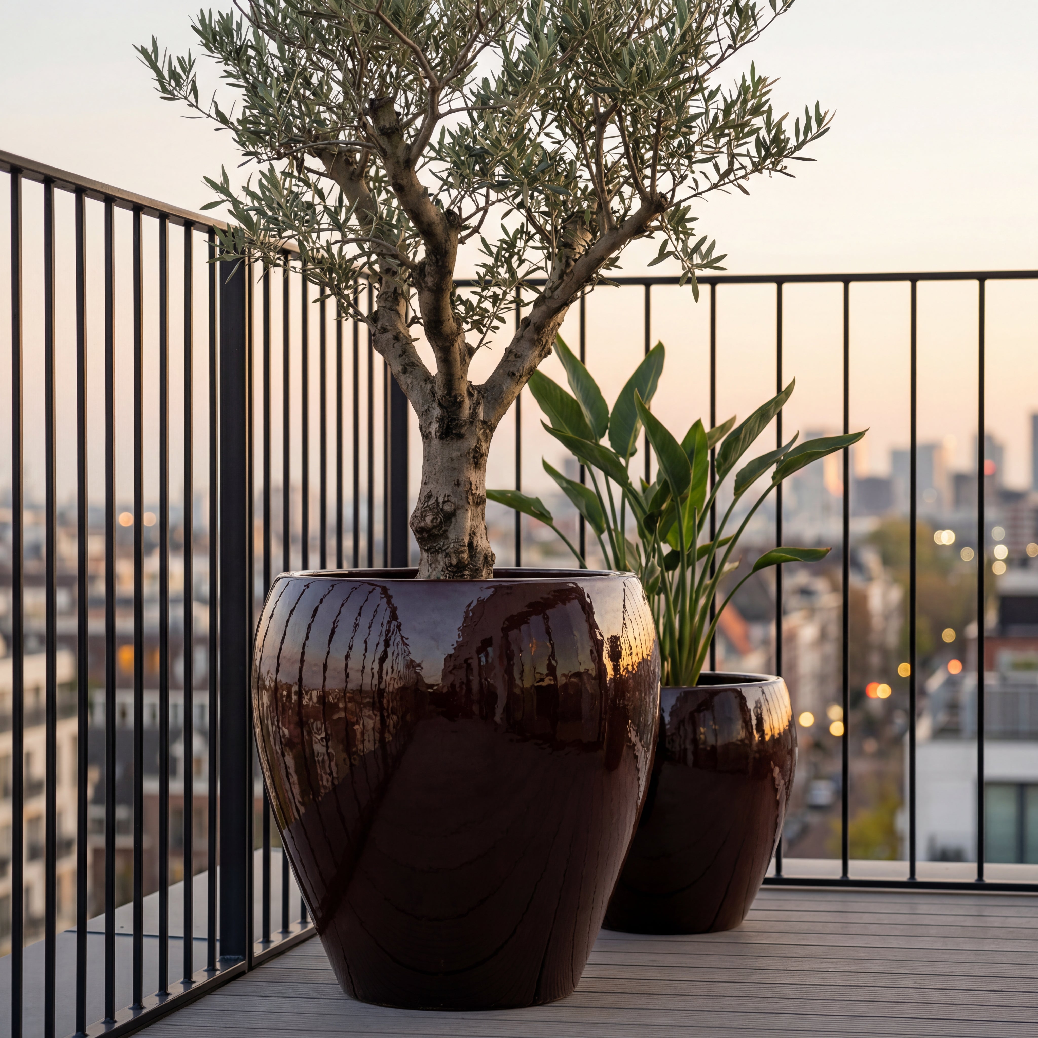 Keramický květináč LAFONTAINE - doplňující náhled