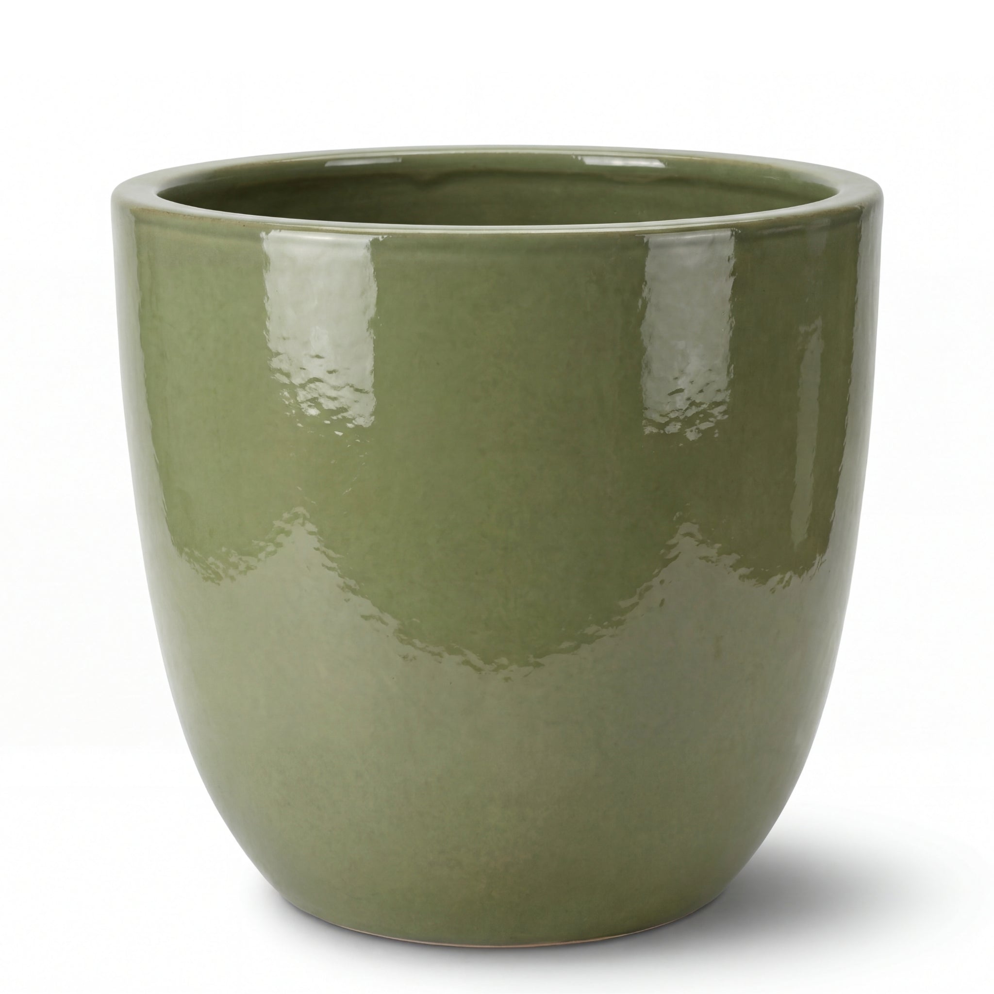 Keramický květináč LANCELOT - Nefritově perlová
