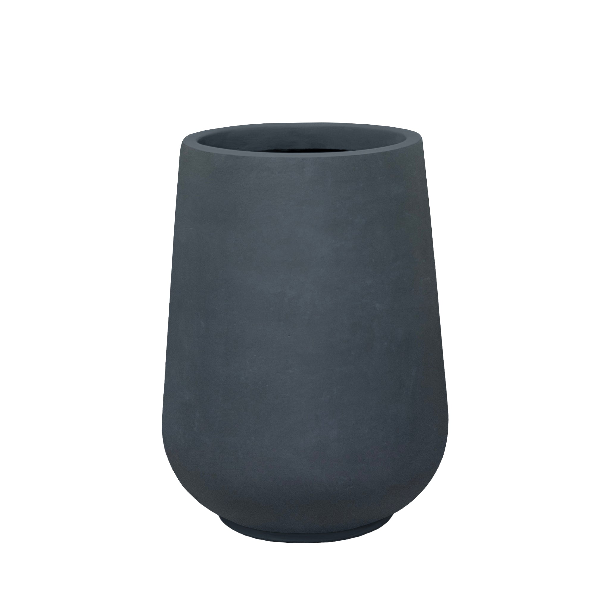 Betonový květináč MONOLITH - Tmavě šedý