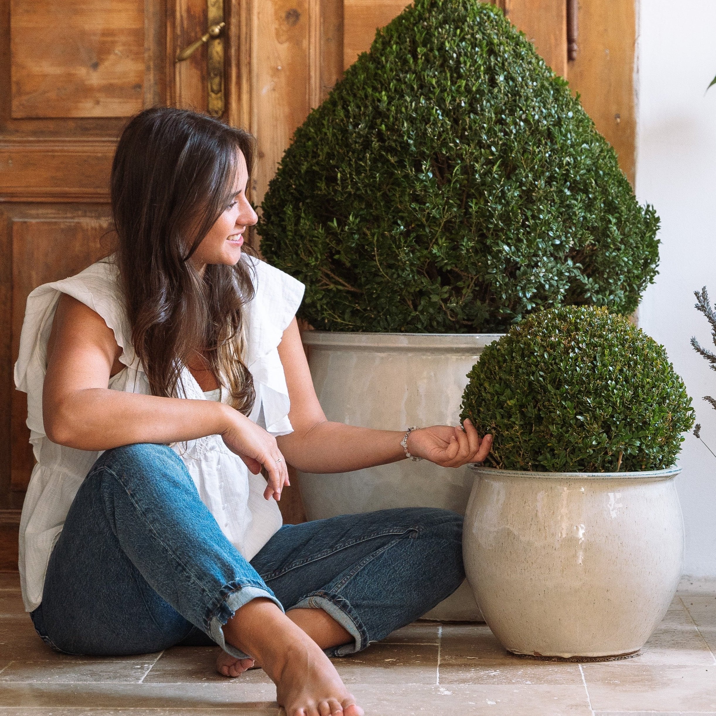 Provencelia NEWTON Crème – Premium Keramiktopf, zeitloses Design