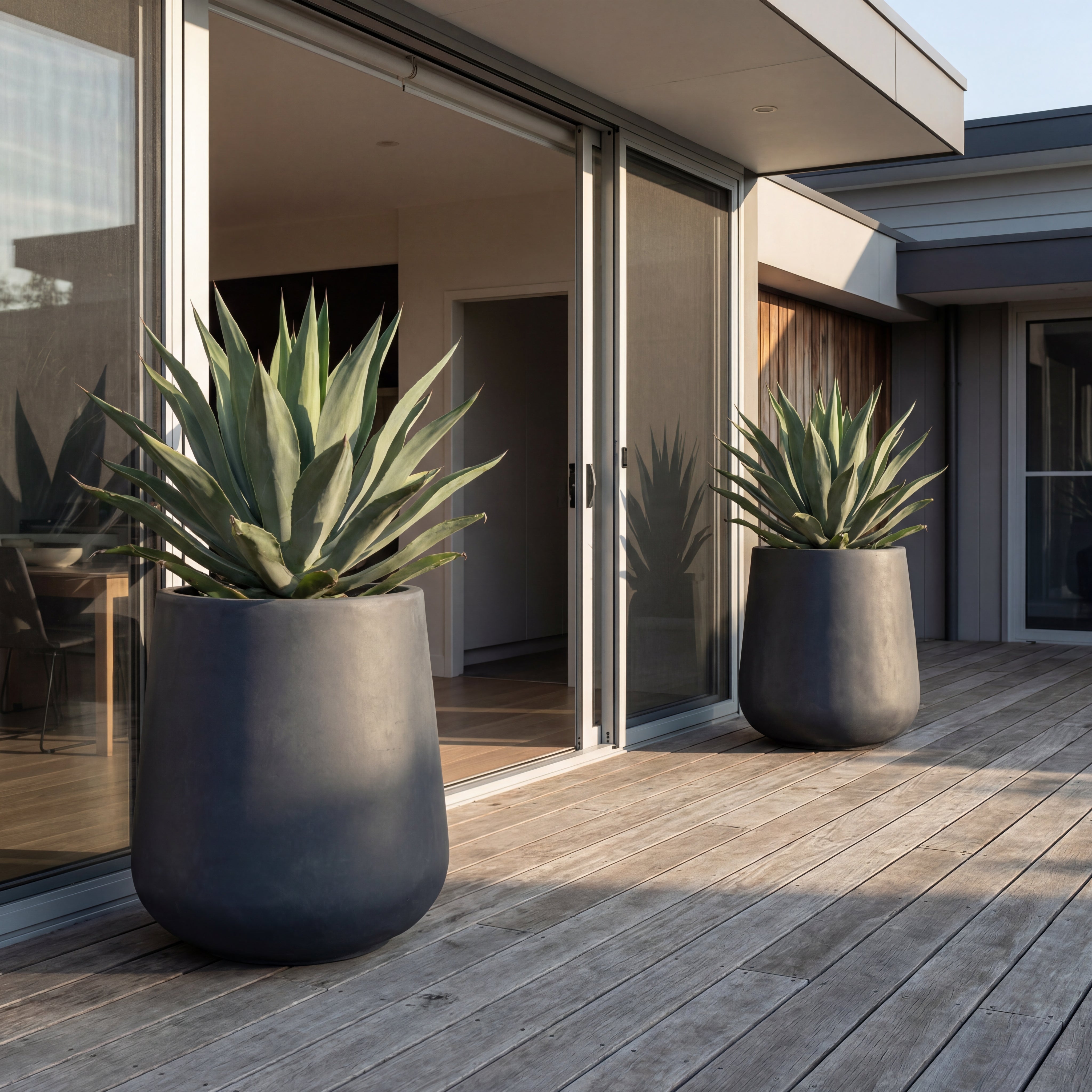 Betonový květináč SILEX - doplňující náhled