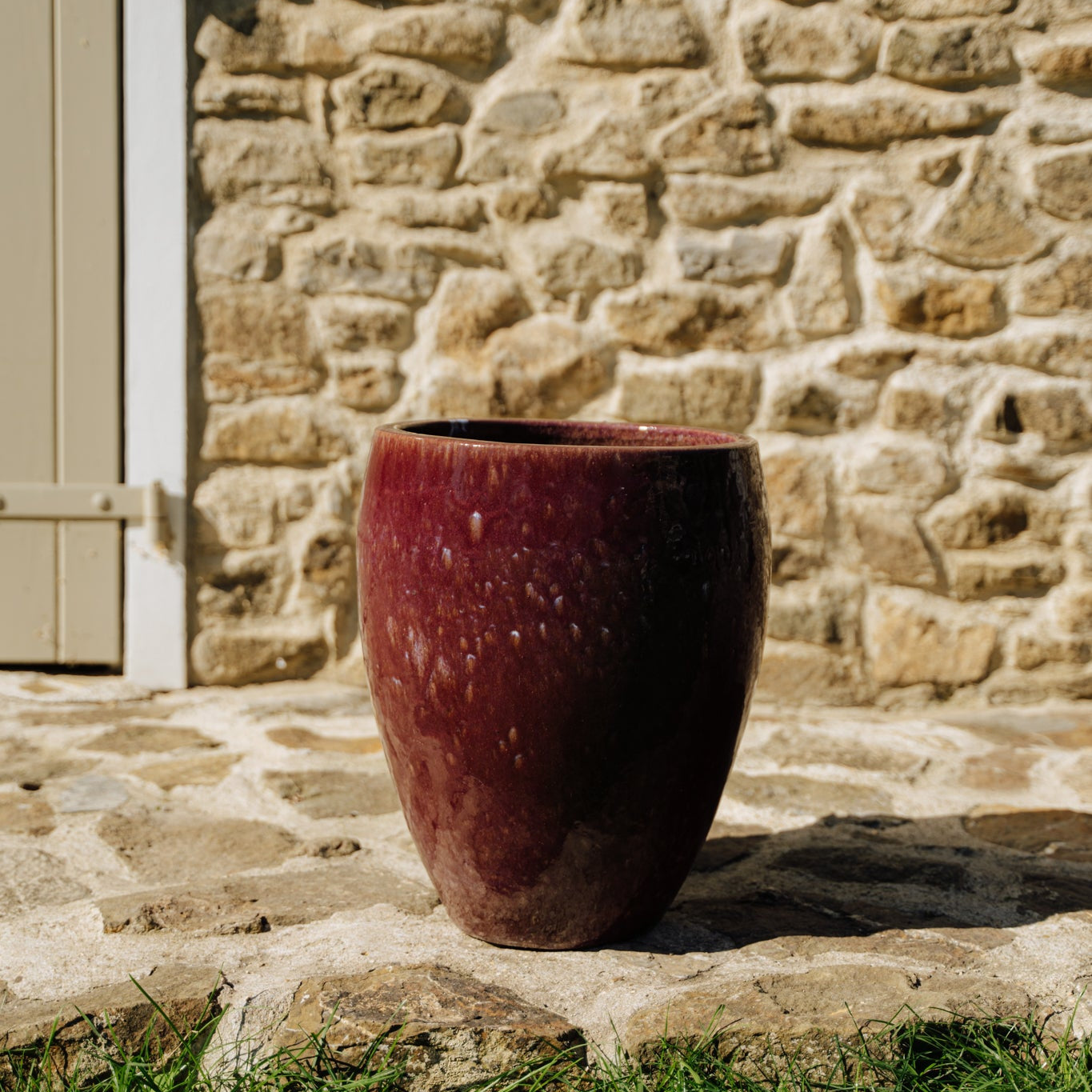 Keramický květináč LAFONTAINE - Fialová - Provencelia.cz