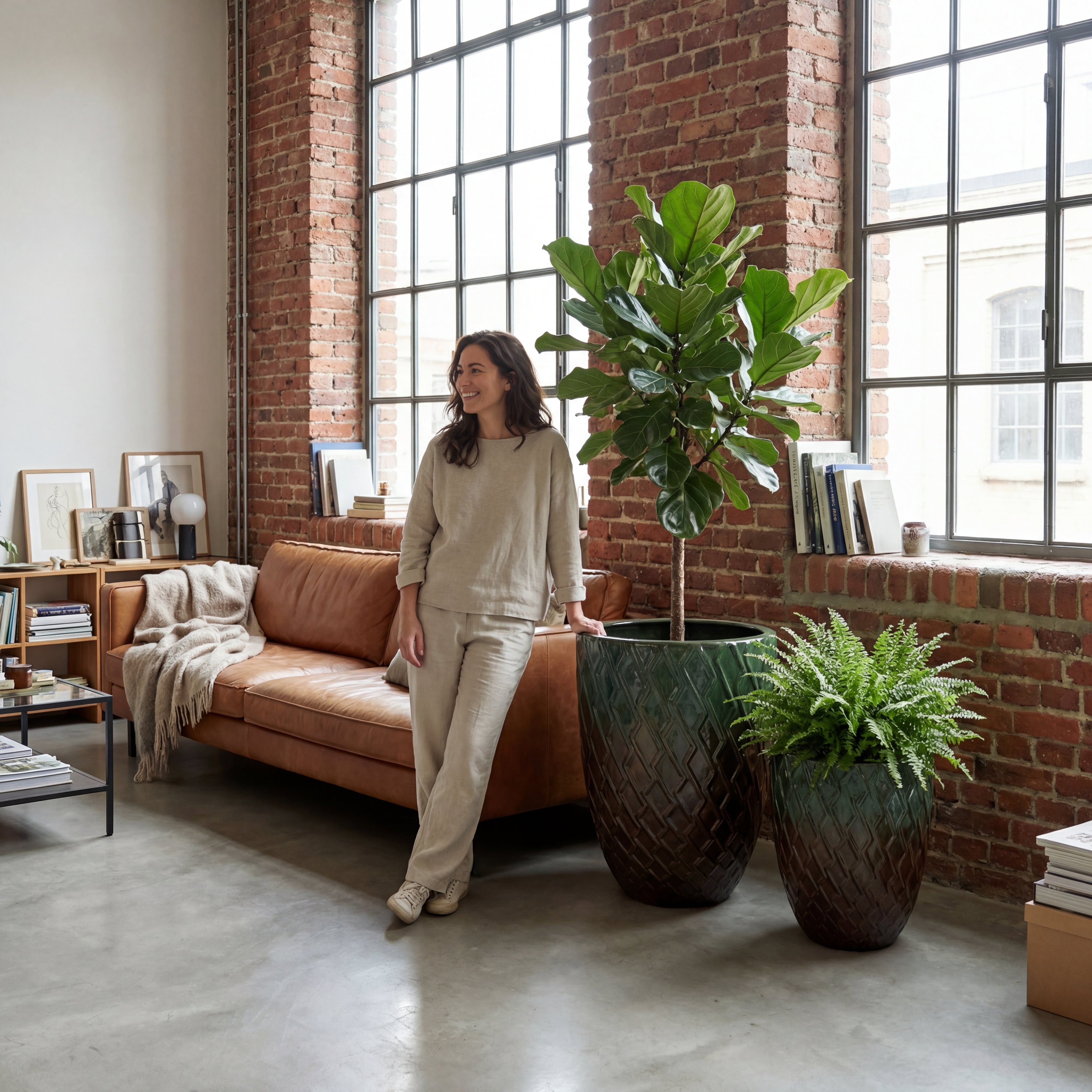 Keramický květináč ZEUS - doplňující náhled