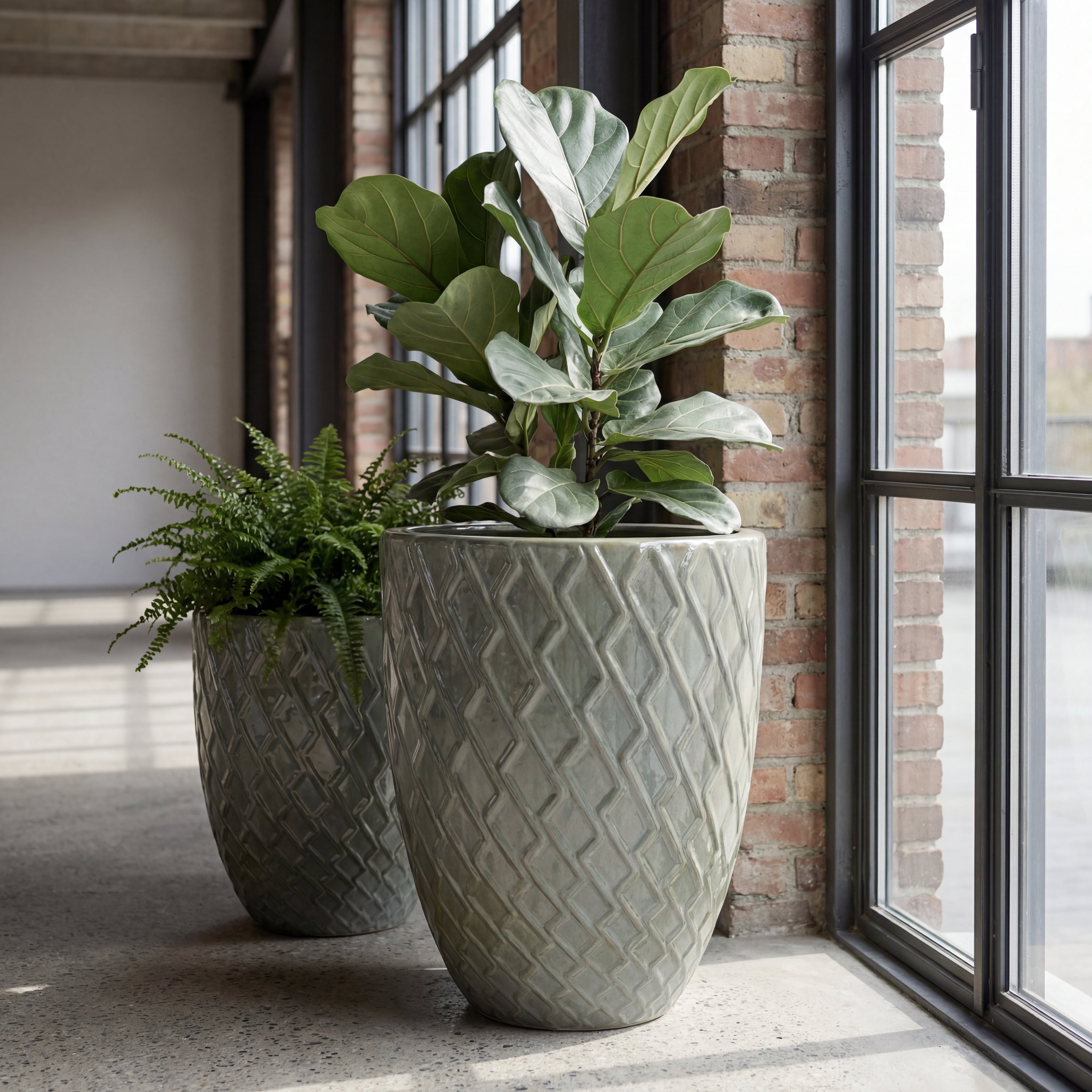 Keramický květináč ZEUS - doplňující náhled