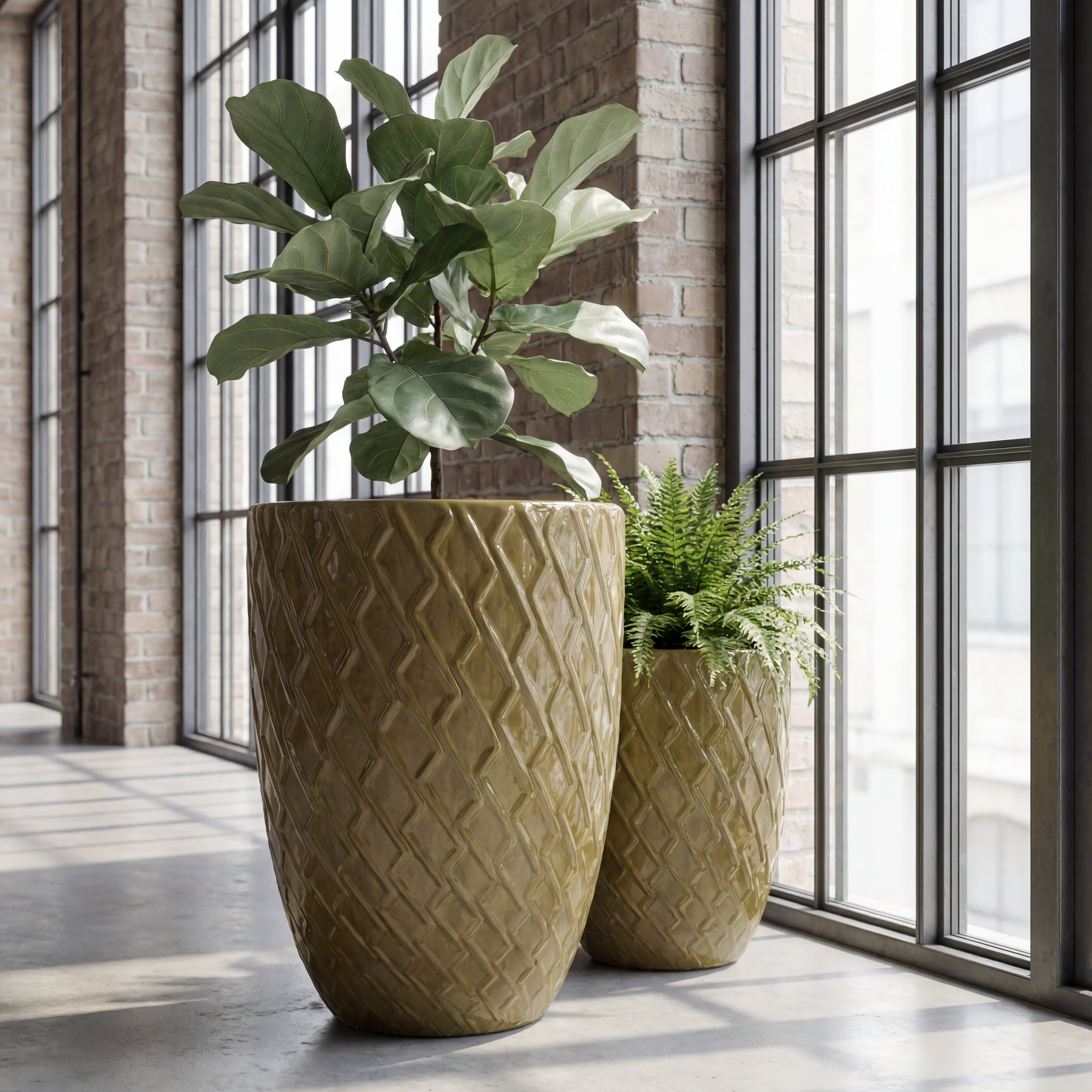 Keramický květináč ZEUS - doplňující náhled