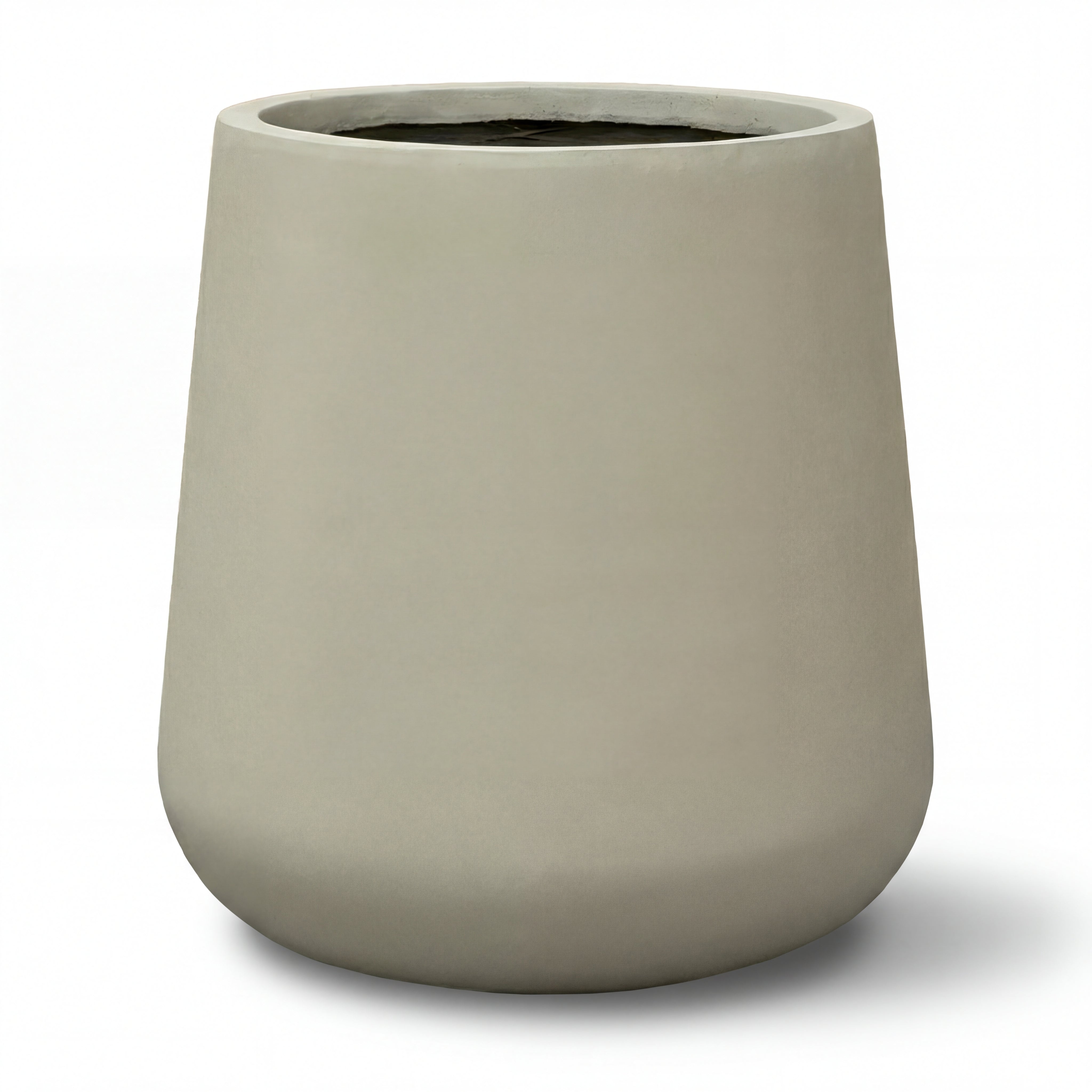 Beton-Blumentopf Silex – Beige