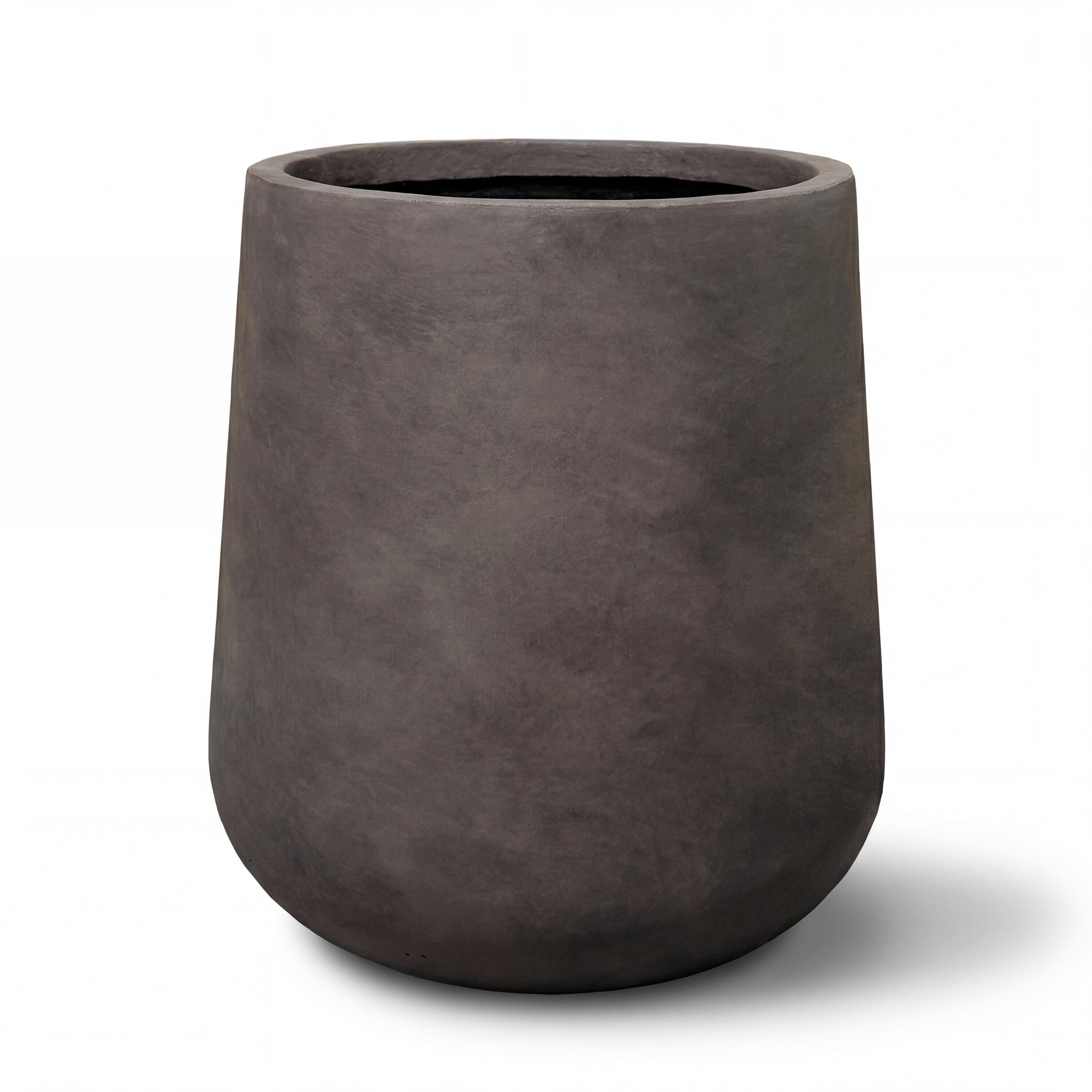 Beton-Blumentopf Silex – Braun