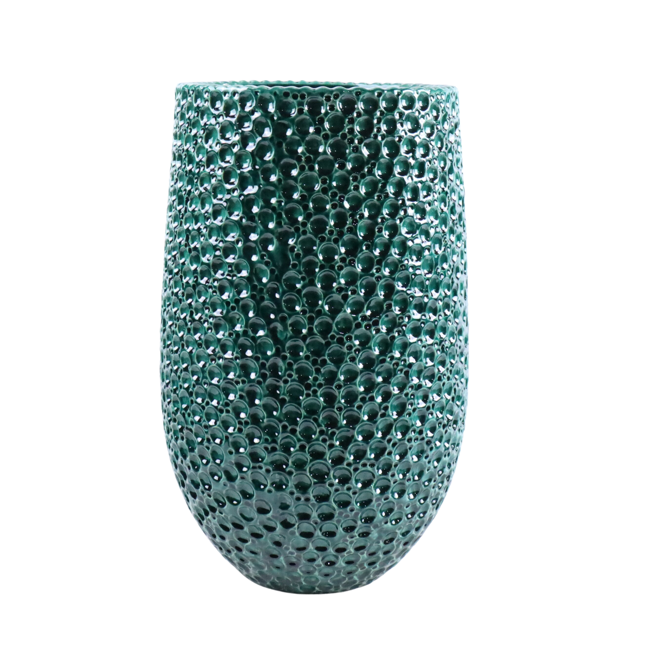 Keramický květináč Paris - Tmavě Zelená