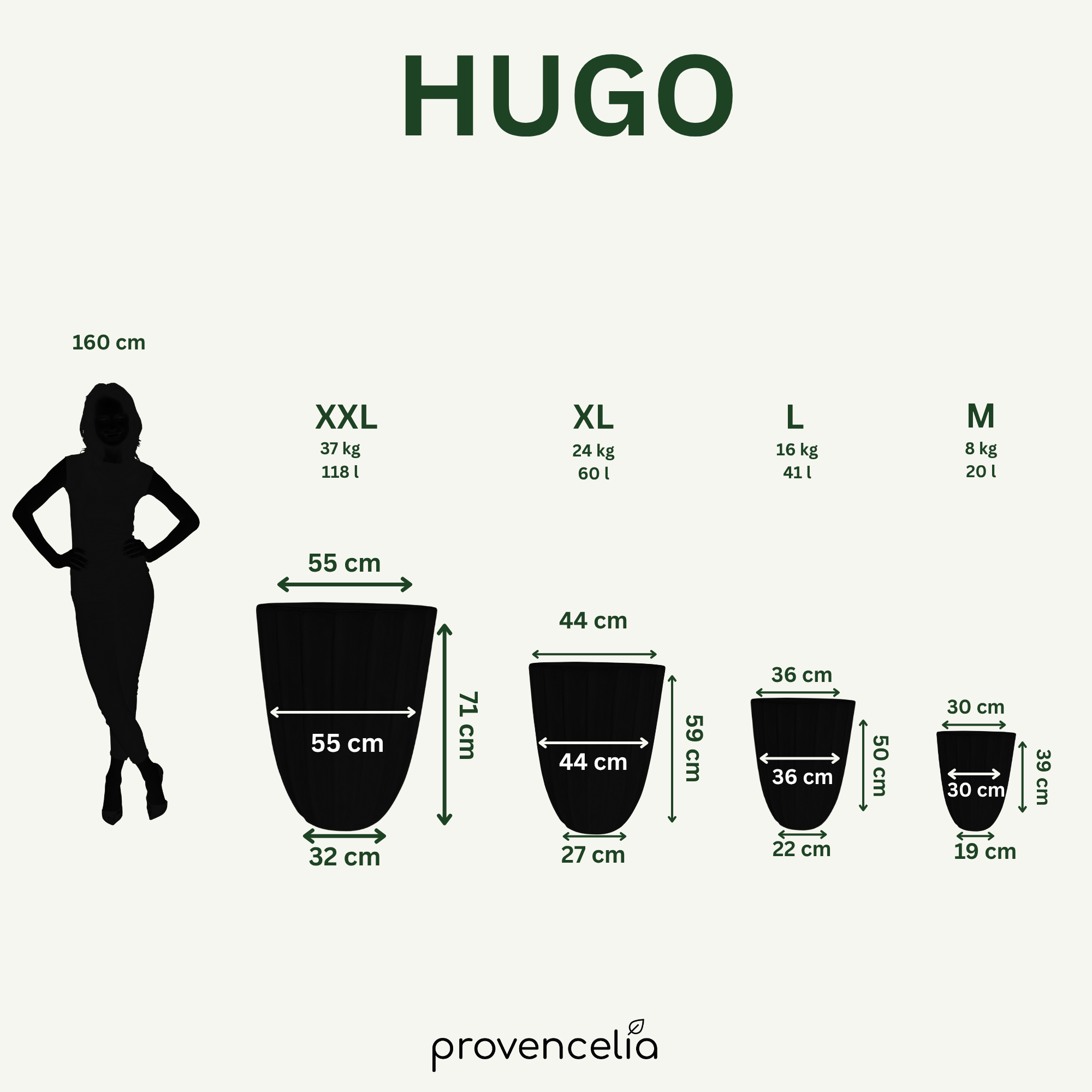 Keramik-Pflanzkübel HUGO - Sandfarben