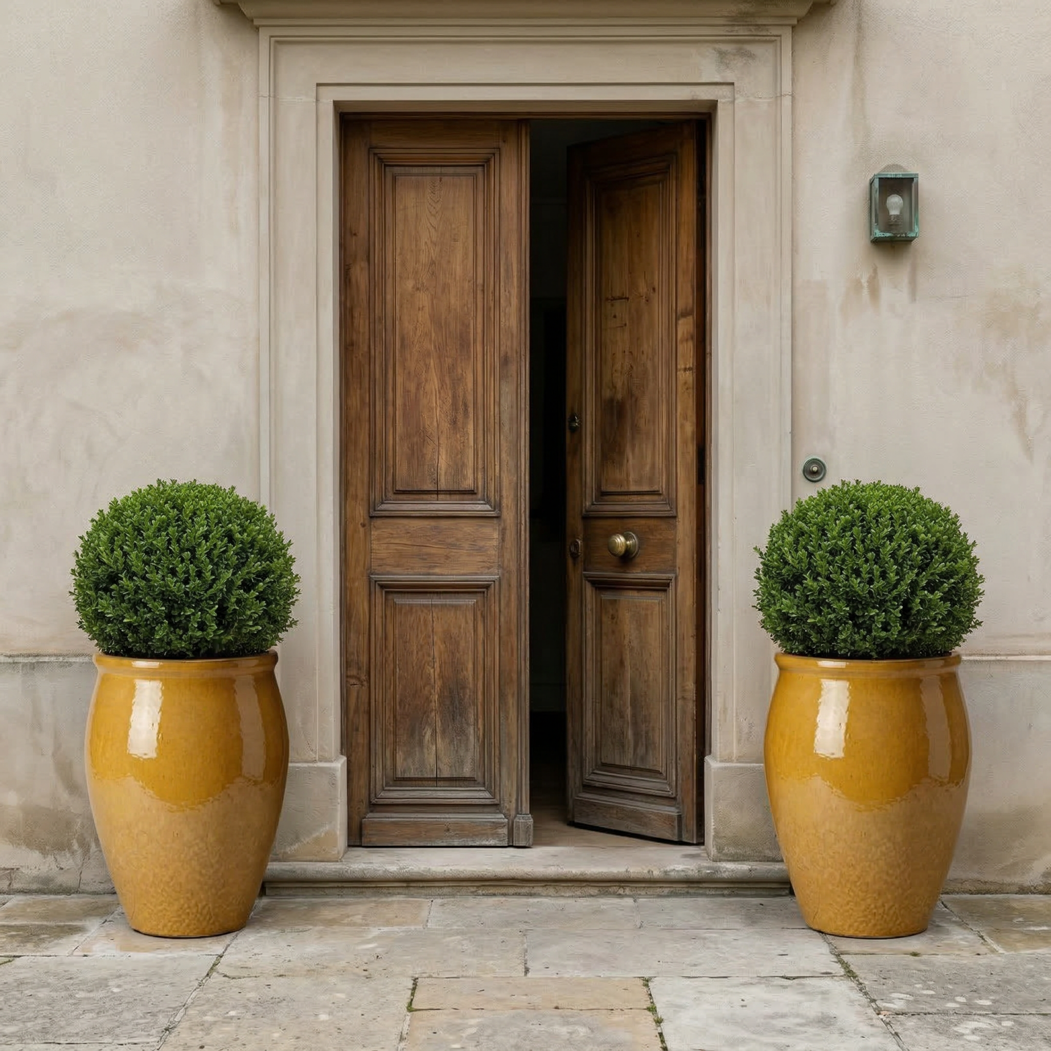 Provencelia BACCHUS Gelb – Premium Keramiktopf, zeitloses Design