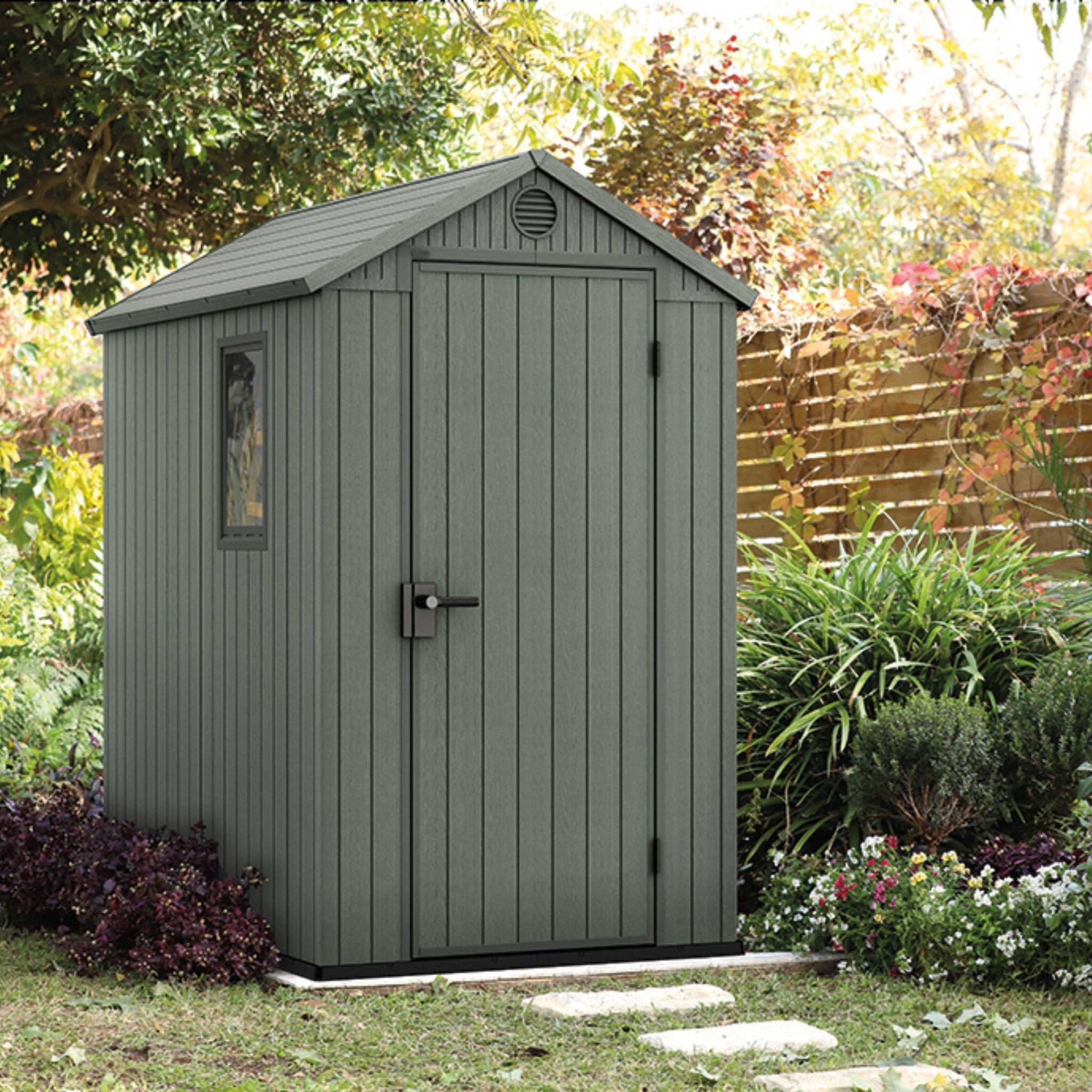 Keter Darwin 4×6 (2,3 m²) — zahradní domek, zelený