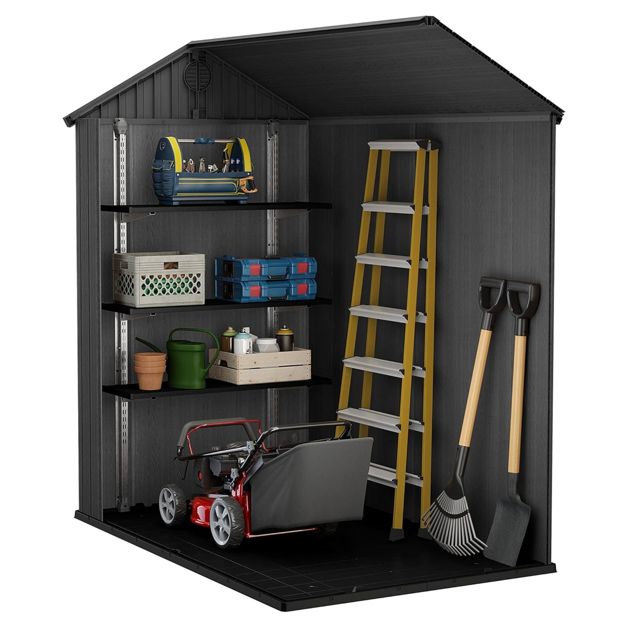 Keter Darwin 4×6 (2,3 m²) — zahradní domek, zelený