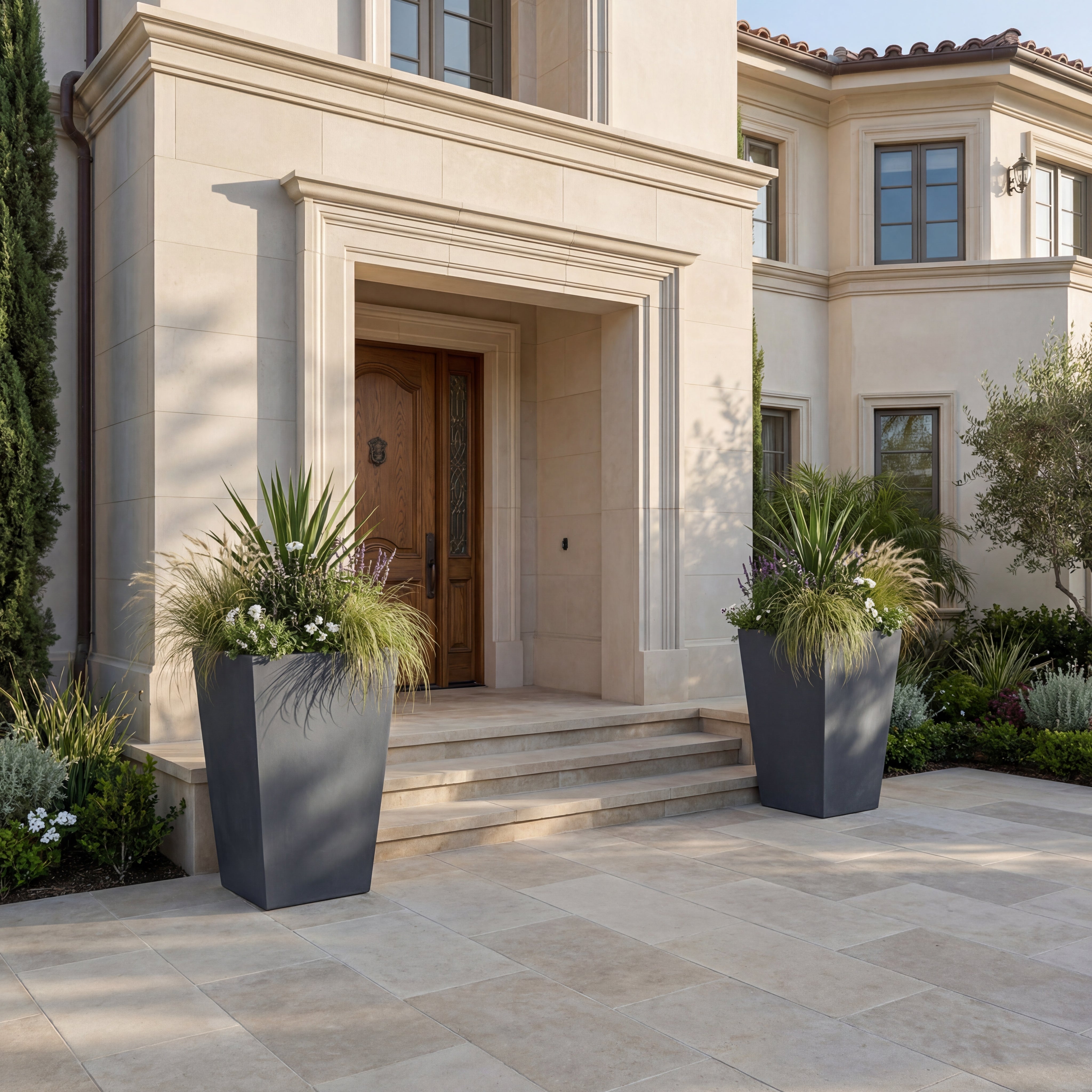 Betonový květináč AERIS - doplňující náhled