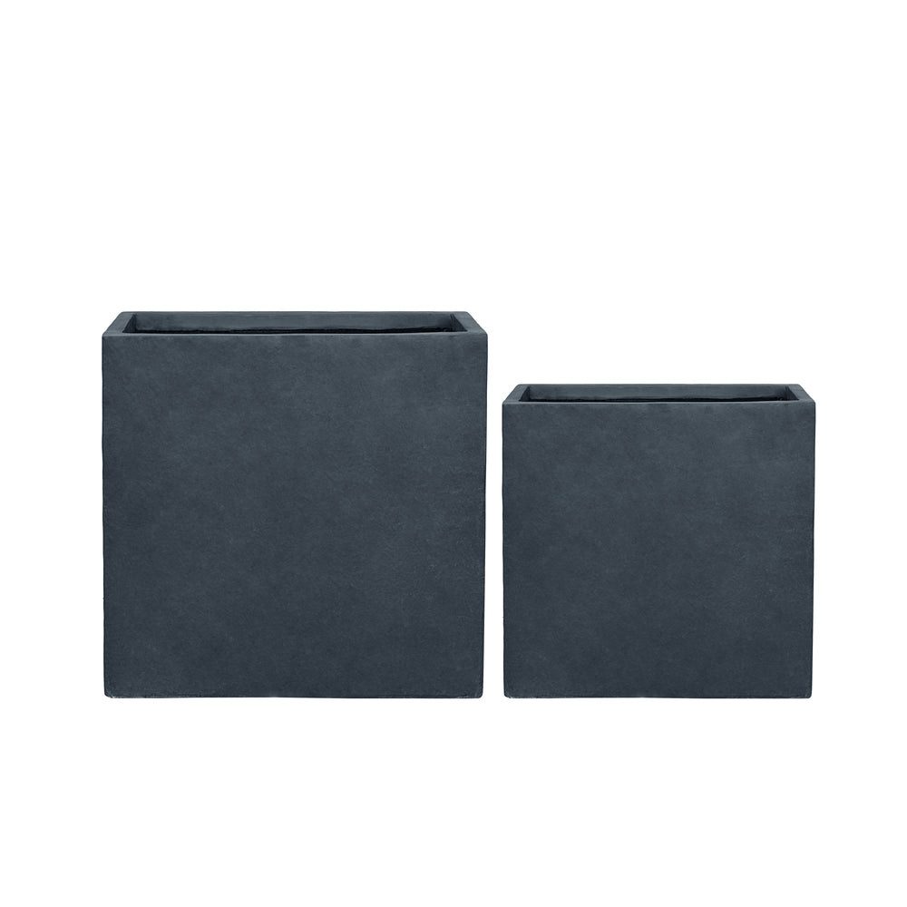 Beton-Pflanzkübel Alpha – Dunkelgrau - XL (60 x 60 cm)