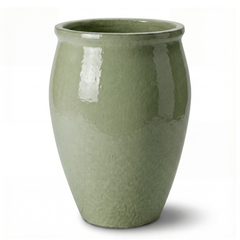 Keramik-Pflanzkübel BACCHUS - Jade-Perle