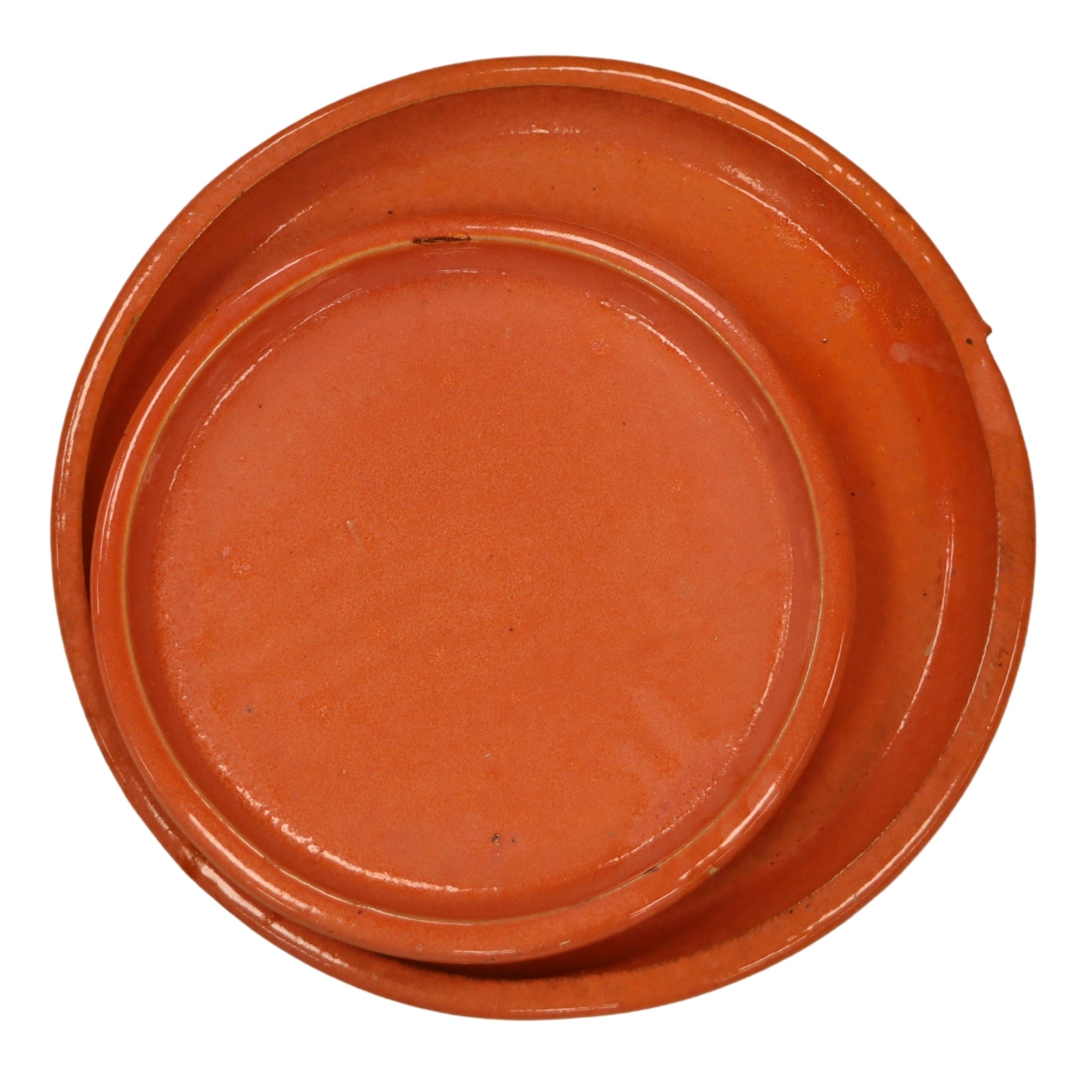 Podmiska pod květináč - Starorůžová