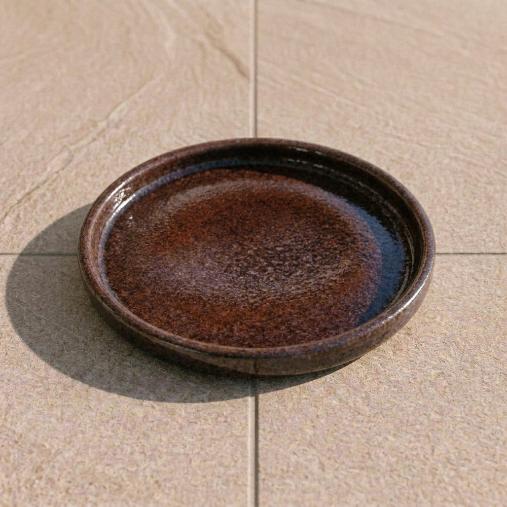 Untersetzer für Pflanzkübel – Herbstlila (Ø 15–40 cm)