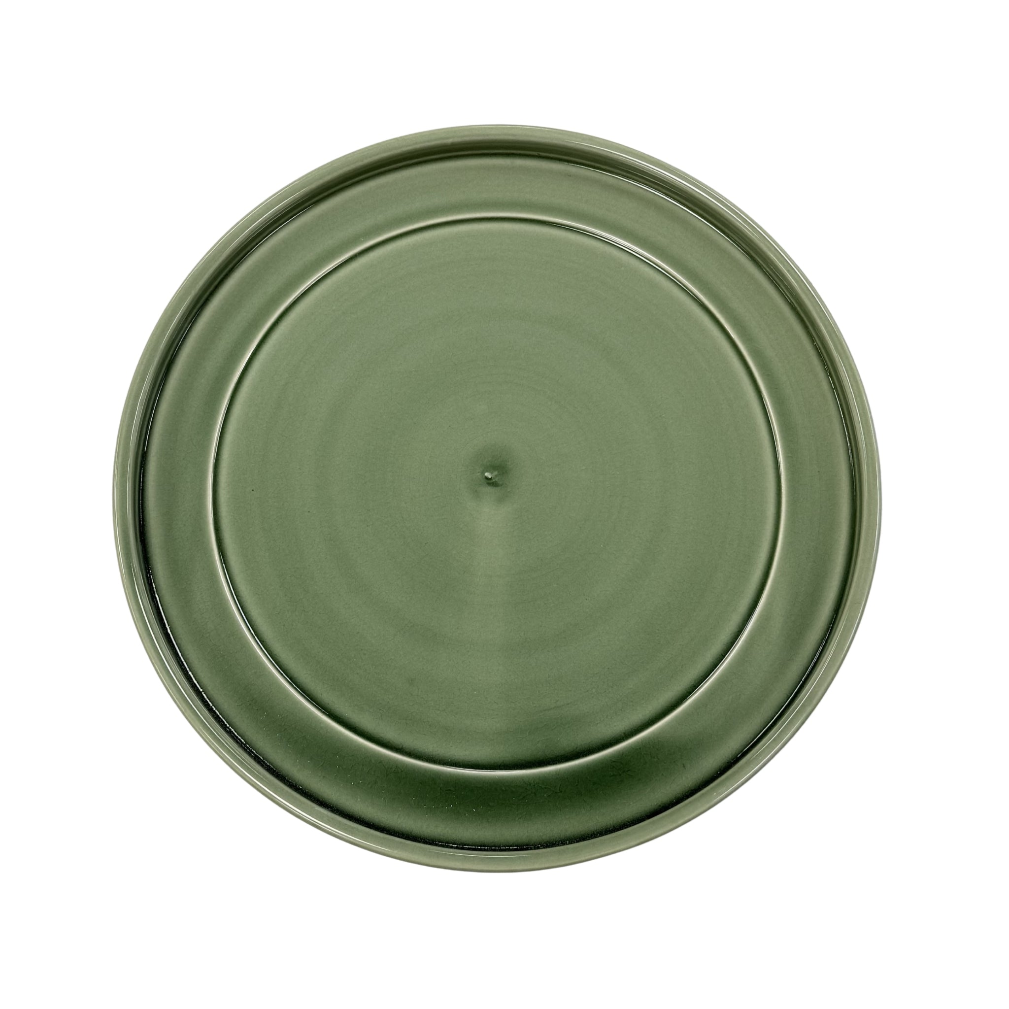 Untersetzer für Pflanzkübel – Apfelgrün