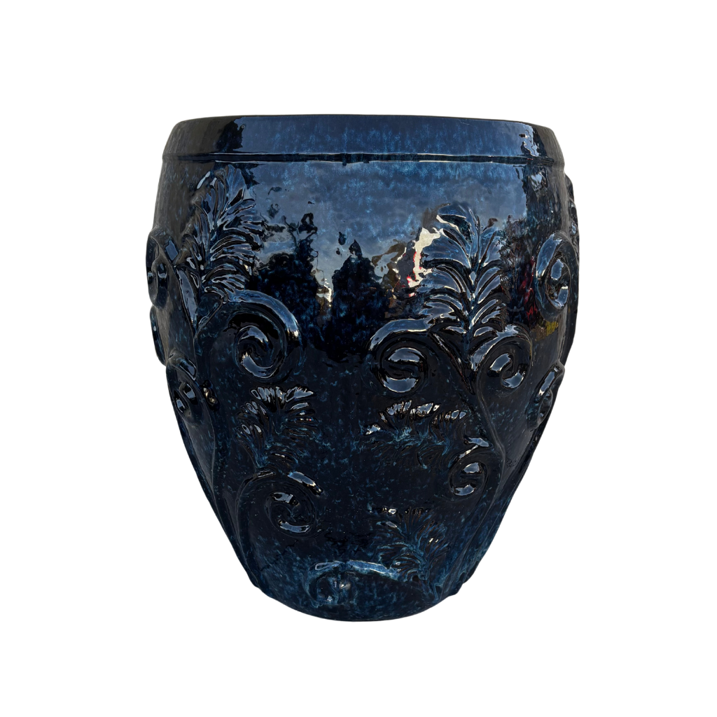 XXL Keramik-Pflanzkübel GAIA - Ziegelrot