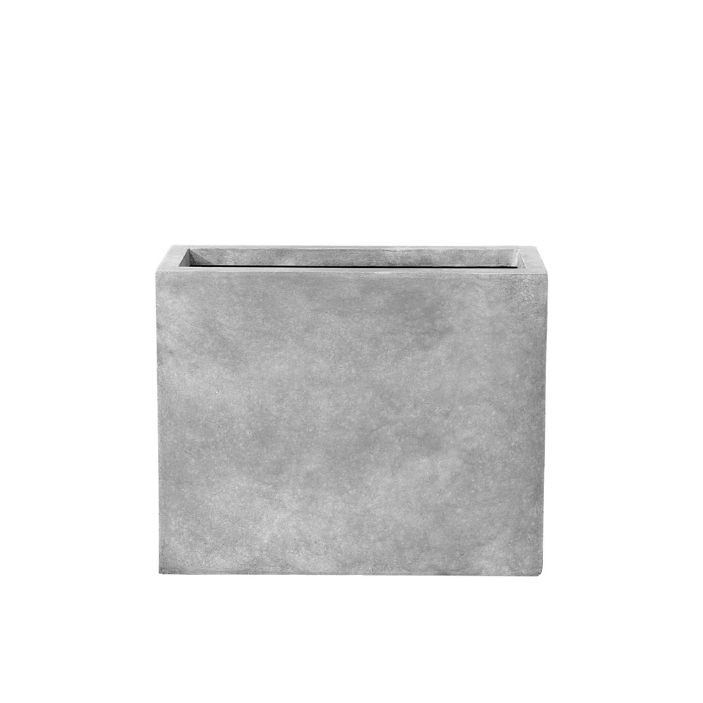 Beton-Pflanzkübel Horizon (60 x 25 x 60 cm) – Lichtgrau