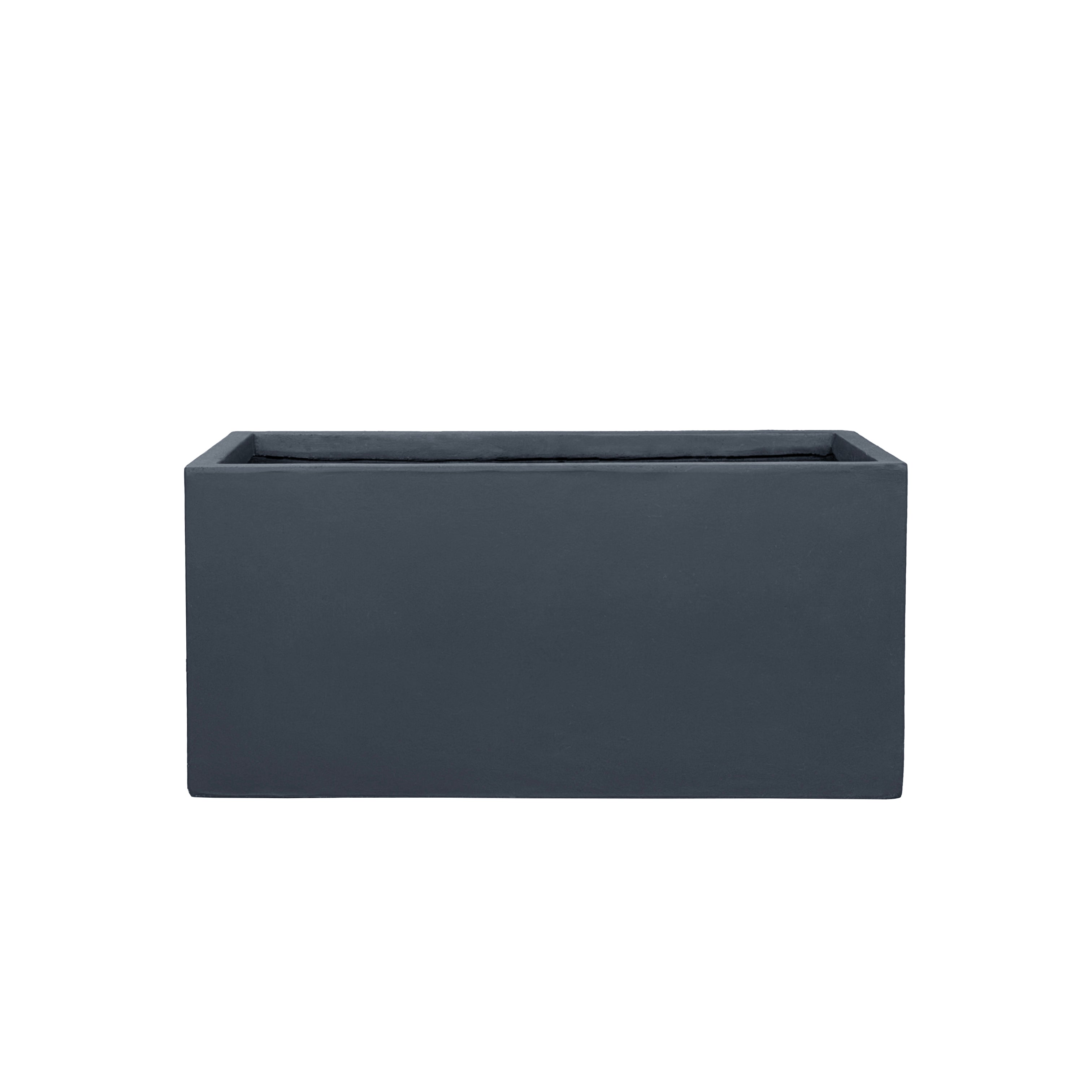 Beton-Pflanzkübel Horizon (99 x 46 x 46 cm) – Dunkelgrau