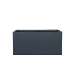 Beton-Pflanzkübel Horizon (99 x 46 x 46 cm) – Dunkelgrau