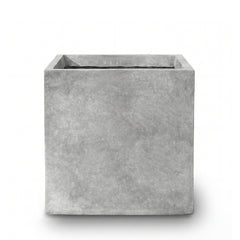Beton-Pflanzkübel Kubix (40 x 40 x 40 cm) – Lichgrau