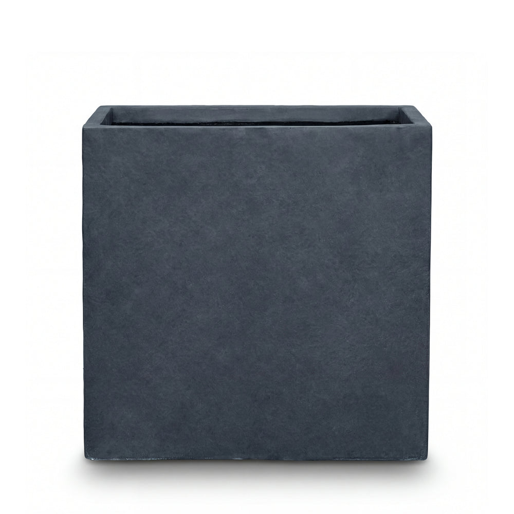 Beton-Pflanzkübel Kubix (50 x 50 x 50 cm) – Dunkelgrau