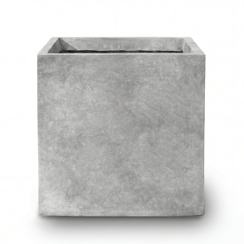 Beton-Pflanzkübel Kubix (60 x 60 x 60 cm) – Hellgrau
