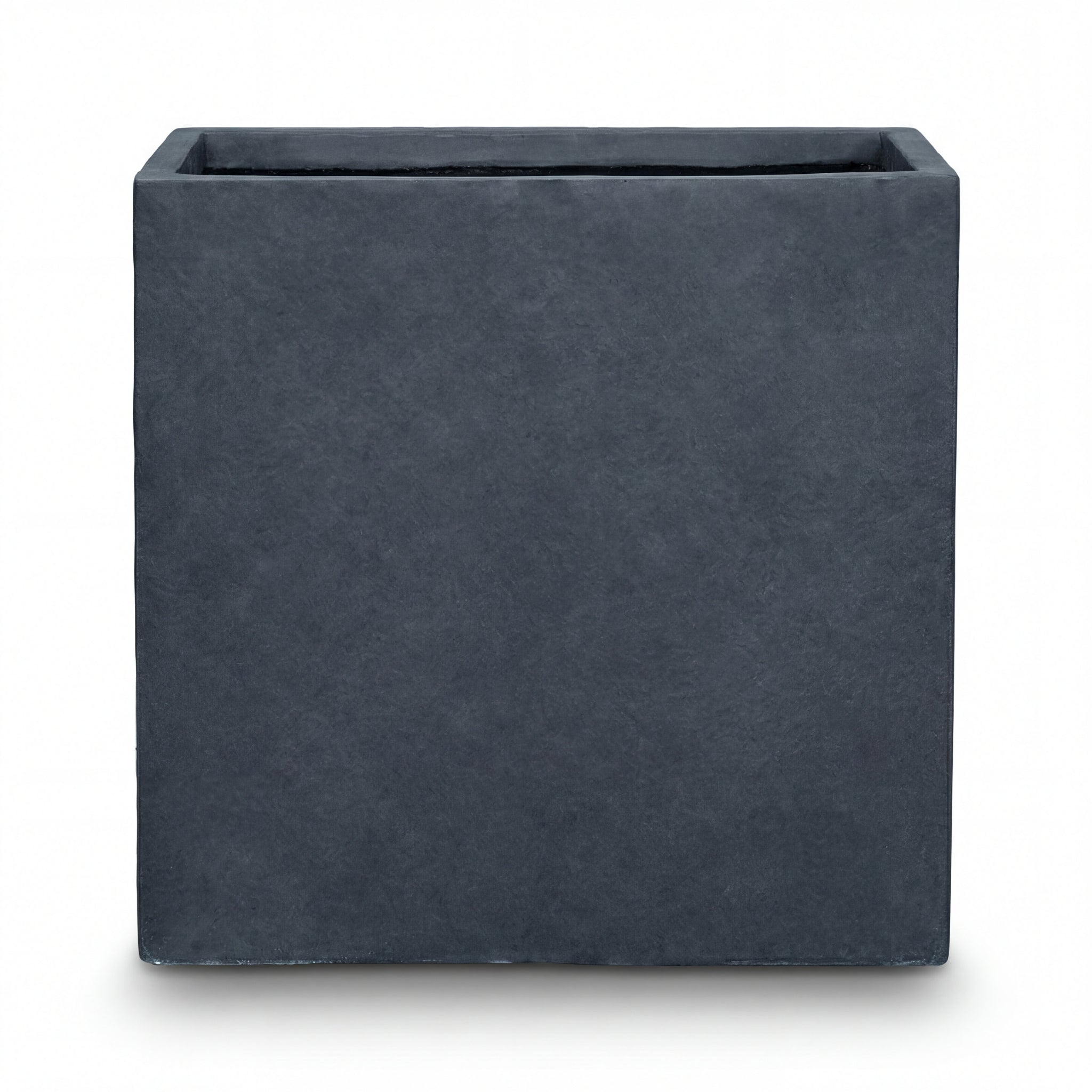 Beton-Pflanzkübel Kubix (75 x 75 x 75 cm) – Dunkelgrau