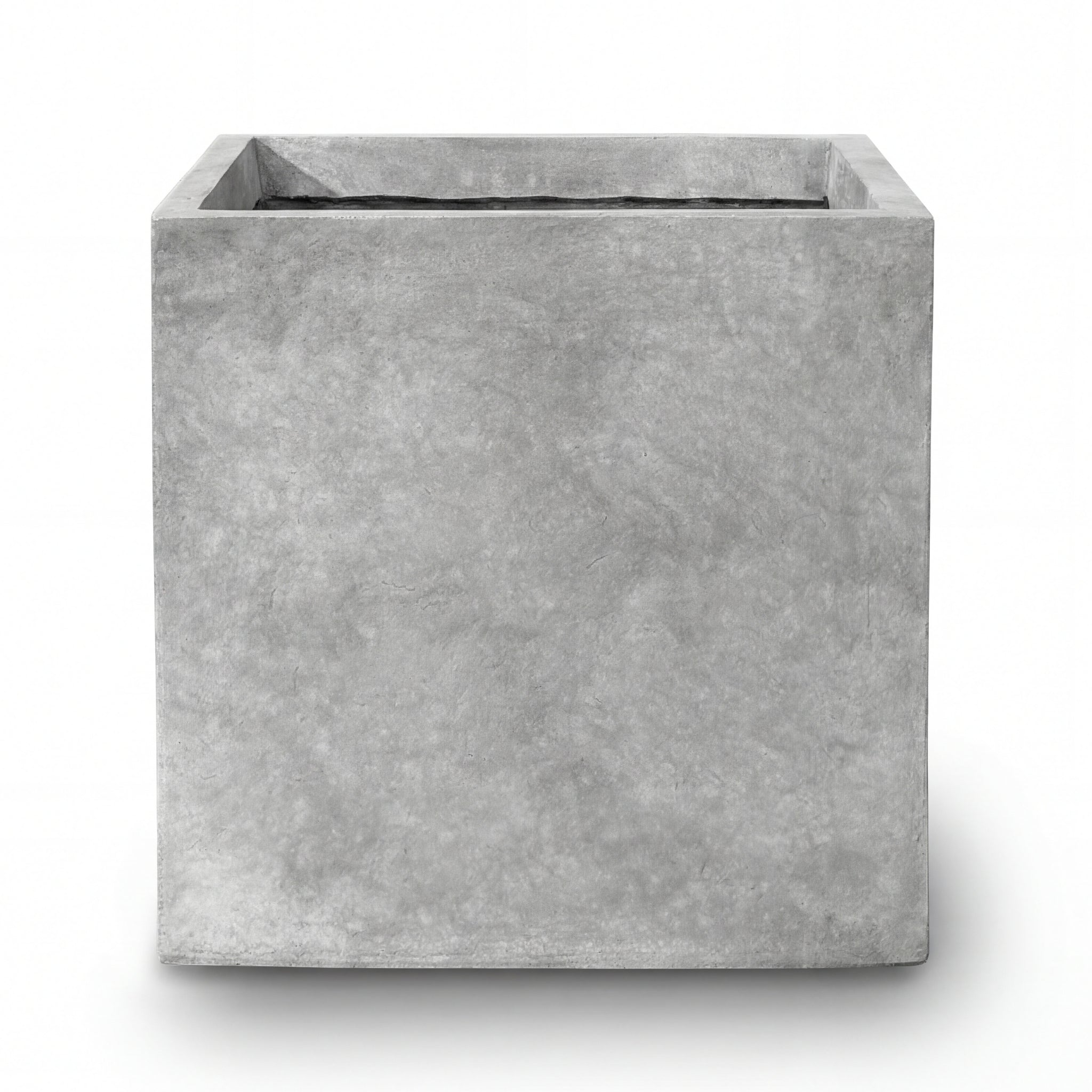 Beton-Pflanzkübel Kubix (75 x 75 x 75 cm) – Lichgrau