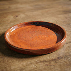 Podmiska pod květináč - Podzimní oranžová