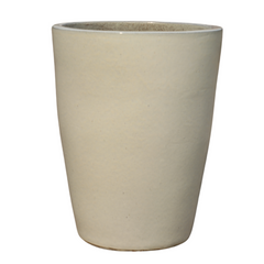 Keramik-Blumentopf MAZARIN - Cremefarben