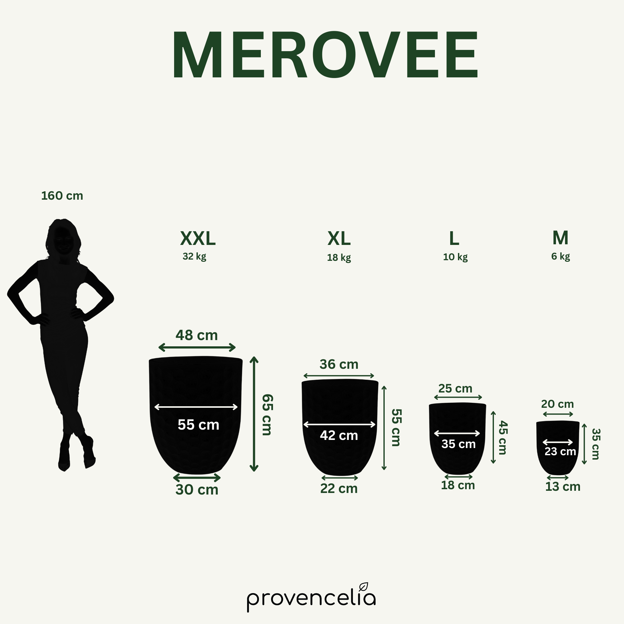 Keramik-Pflanzkübel MEROVEE - Azurblau