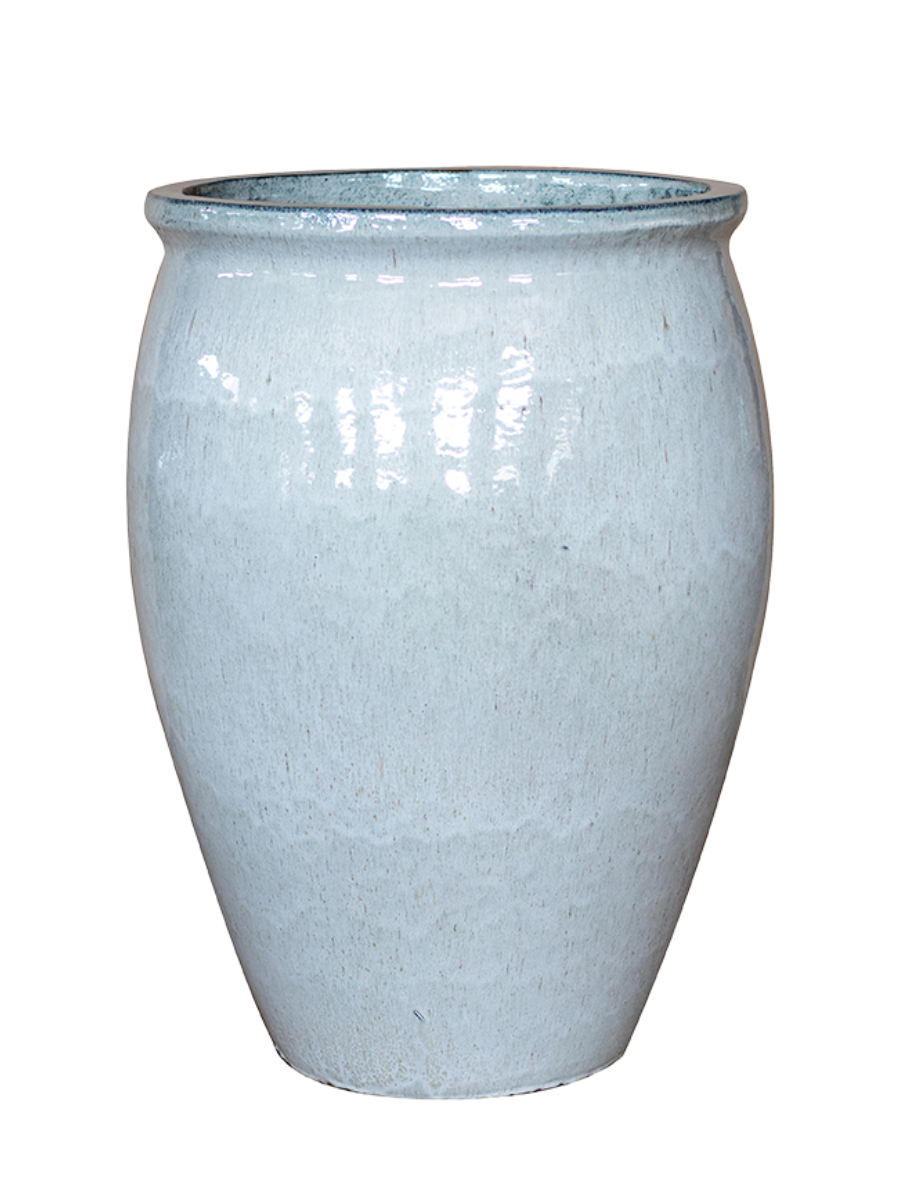Keramik-Blumentopf BACCHUS - Creme