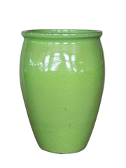 Keramik-Blumentopf BACCHUS - Olivgrün