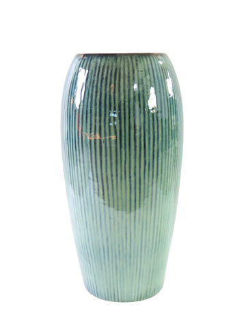 Keramischer Blumentopf Milano – Hellblau