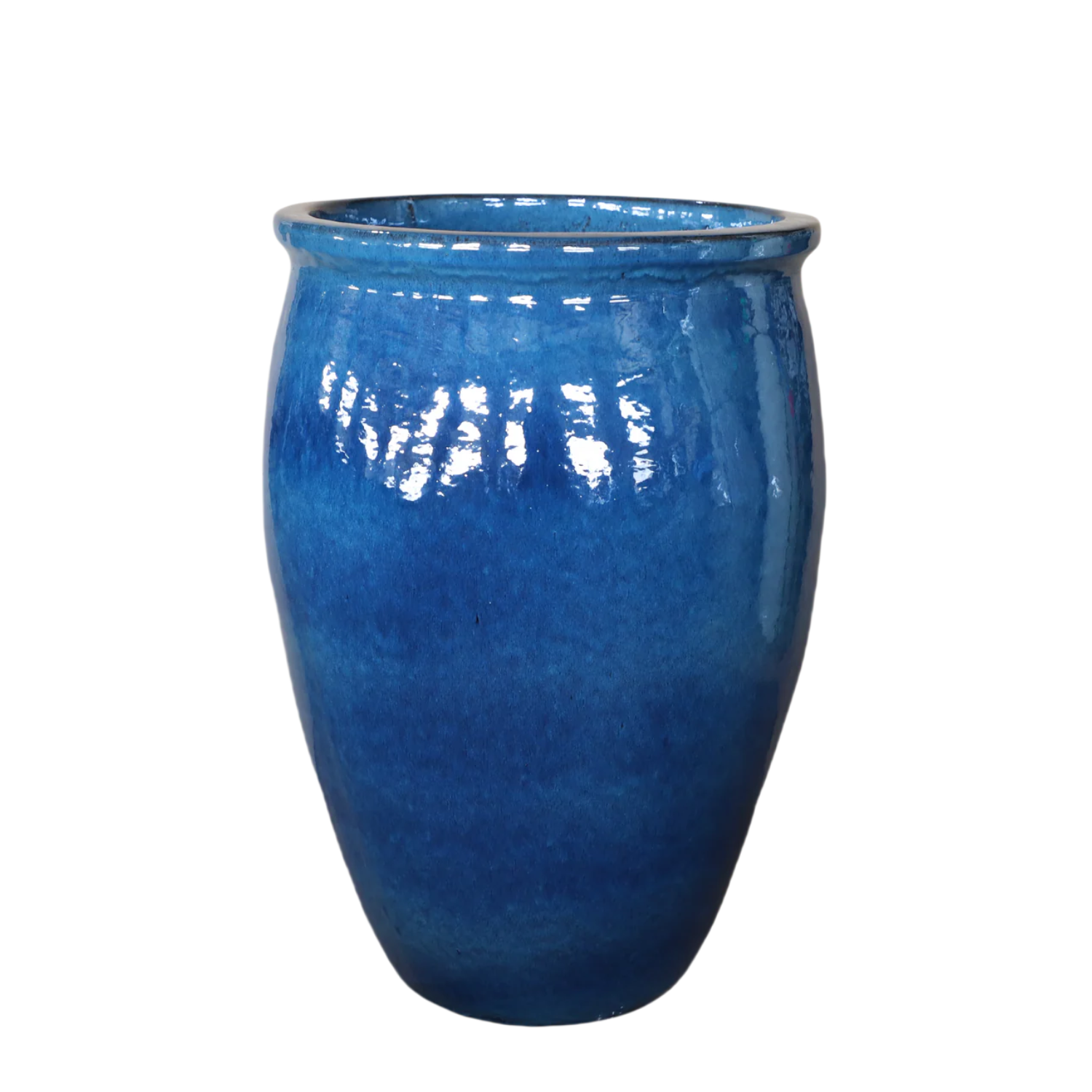 Keramikblumentopf BACCHUS – Azurblau