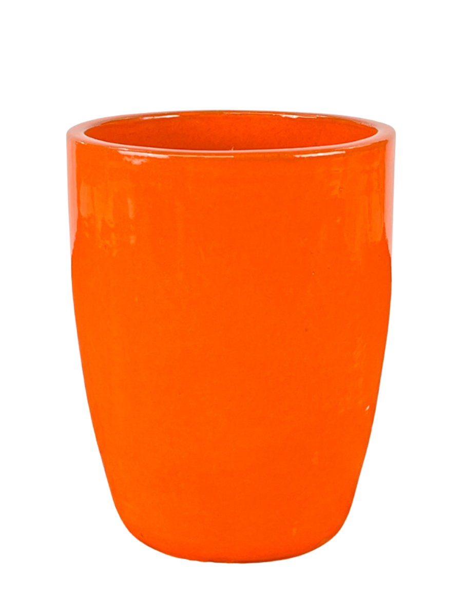 Große Pflanzkübel Platon – Orange