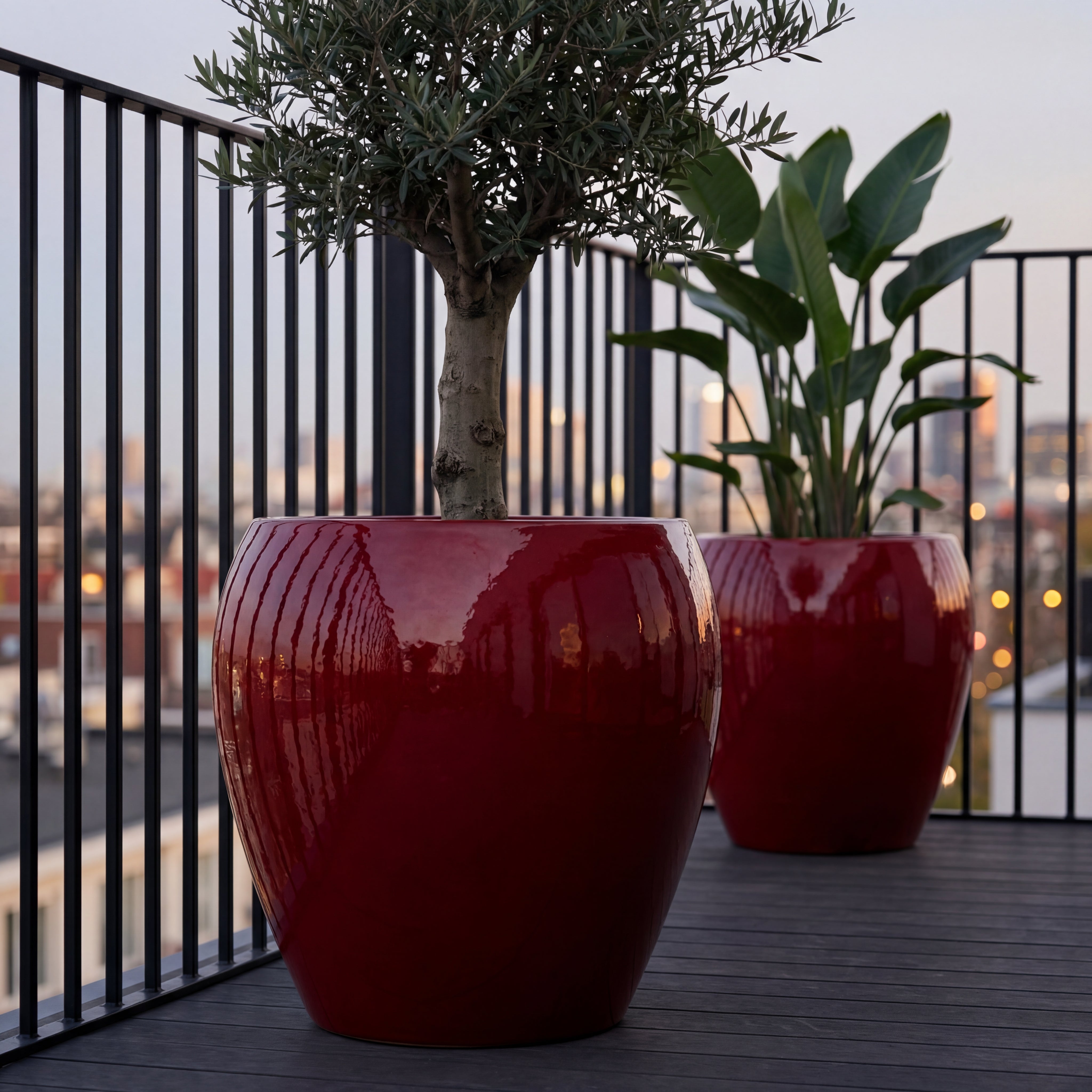 Keramický květináč LAFONTAINE - doplňující náhled